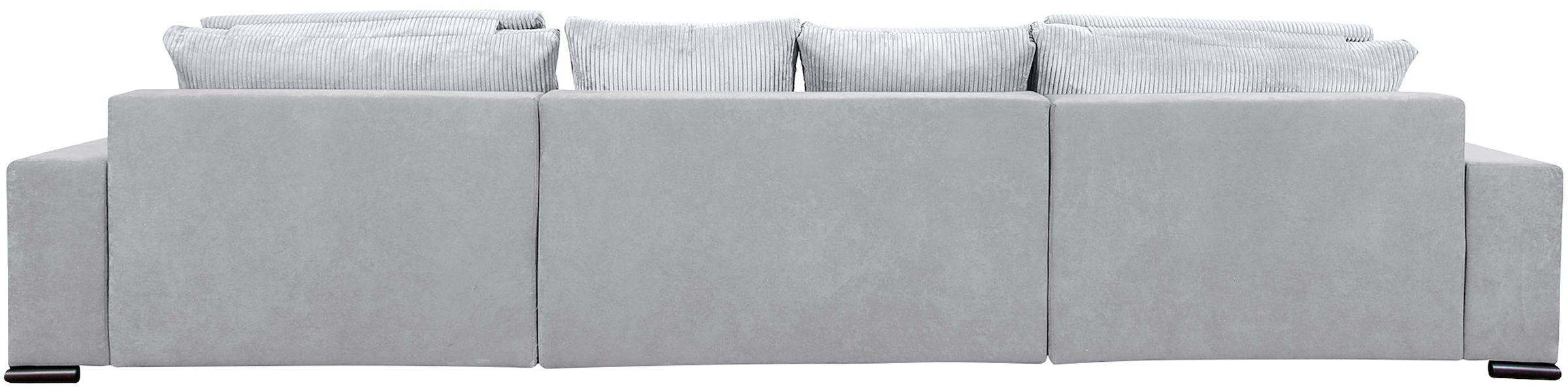 COLLECTION AB Wohnlandschaft »XXXL-Josy Relax U-Form Breite 352 cm, mit 2 gleich grossen Recamieren«, inkl. Bettfunktion, Bettkasten, mit 4 Rückenkissen in zwei Grössen