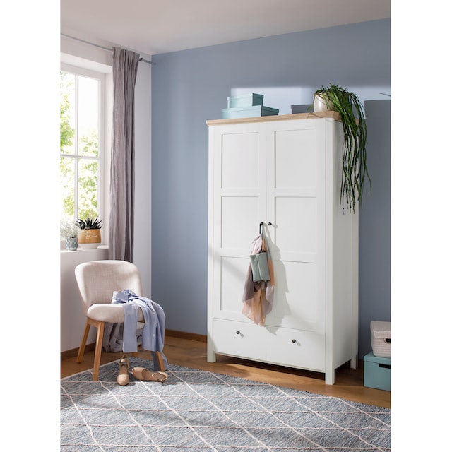 ✵ Home affaire Kleiderschrank »Margaret«, mit Einlegeboden und  Kleiderstange, 2 Schubkasten, Höhe 180 cm online bestellen | Jelmoli-Versand