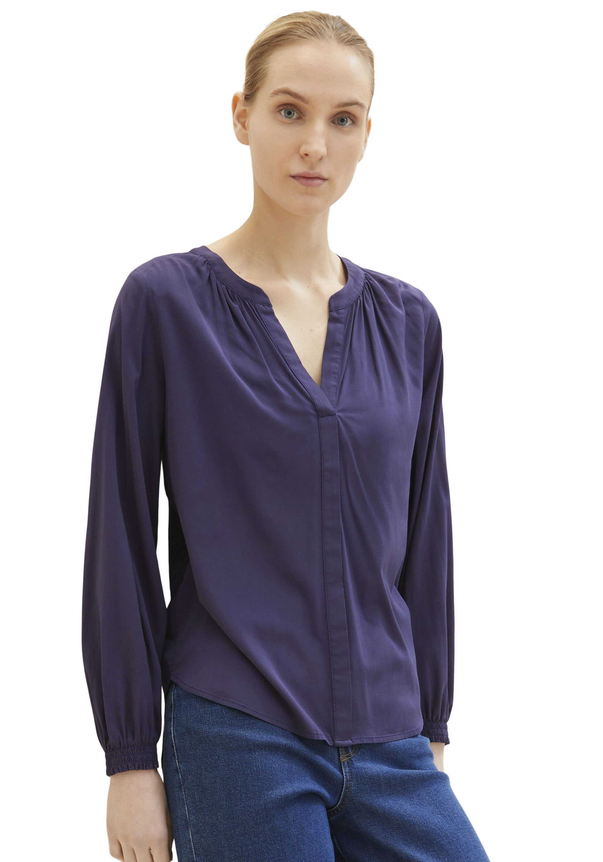 STREET online ONE Schweiz bei mit Bamika«, kaufen Shirtbluse »Style Seitenschlitzen Jelmoli-Versand