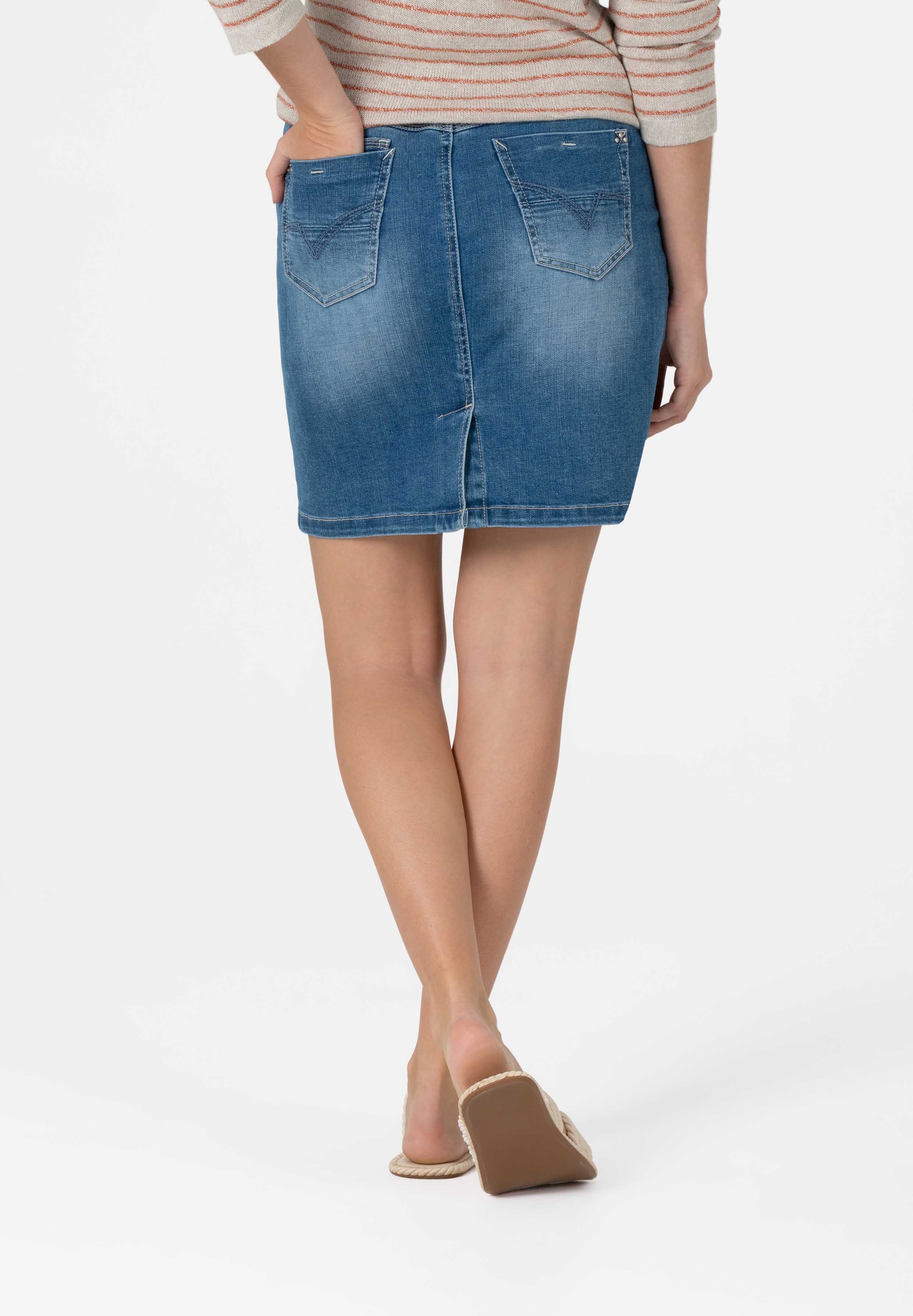 TIMEZONE Jeansrock »MarahTZ Skirt«