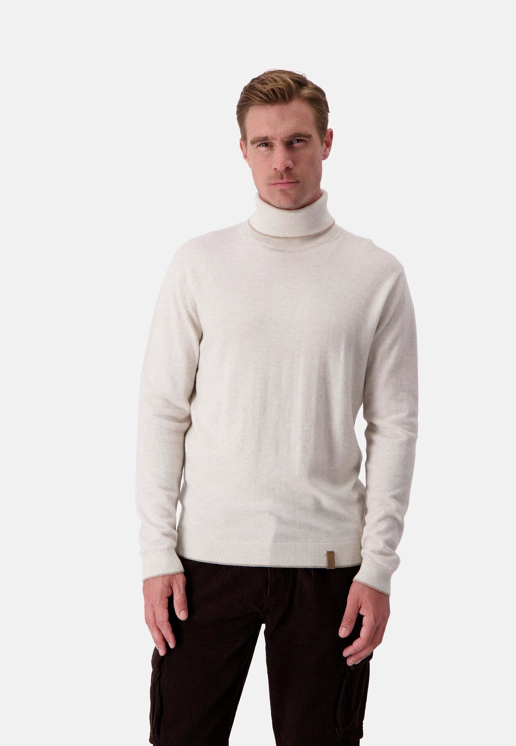 colours & sons Strickpullover »colours & sons Pullover Turtleneck Merino Blend«