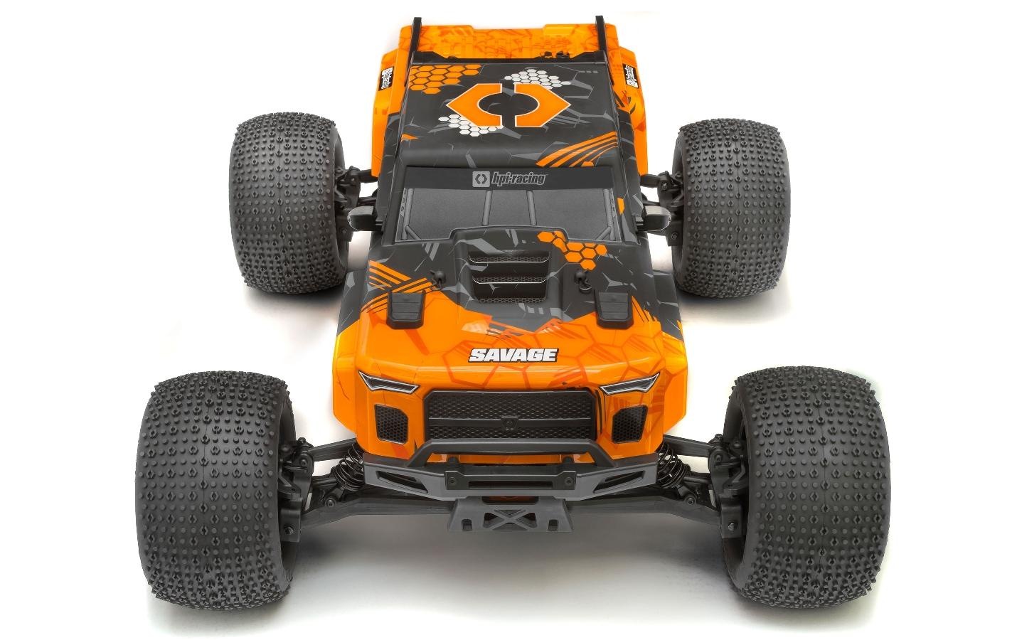 RC-Monstertruck »HPI Savage XL 45540 GTXL-6 Big Block Nitro ARTR,«, Lackiert