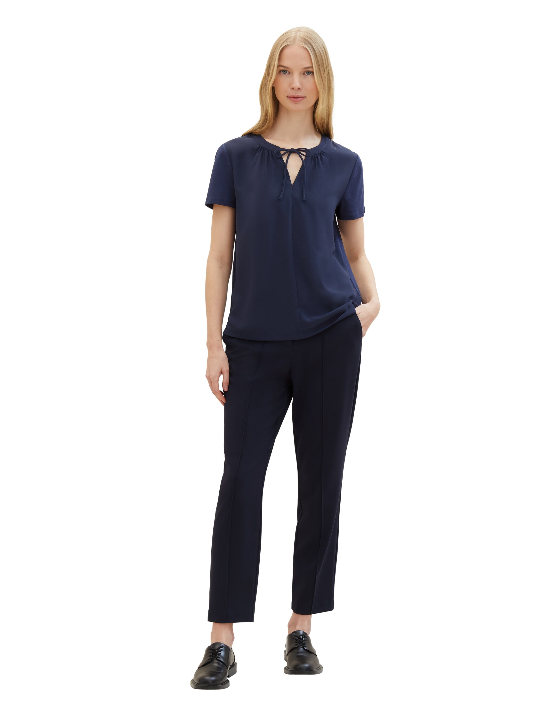 TOM TAILOR T-Shirt, mit Henley-Ausschnitt