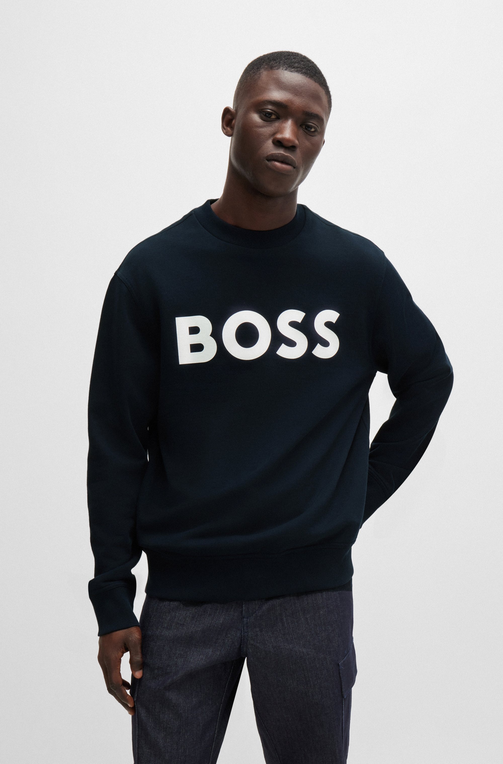 BOSS ORANGE Sweatshirt »WeBasicCrew«, mit Rundhalsausschnitt