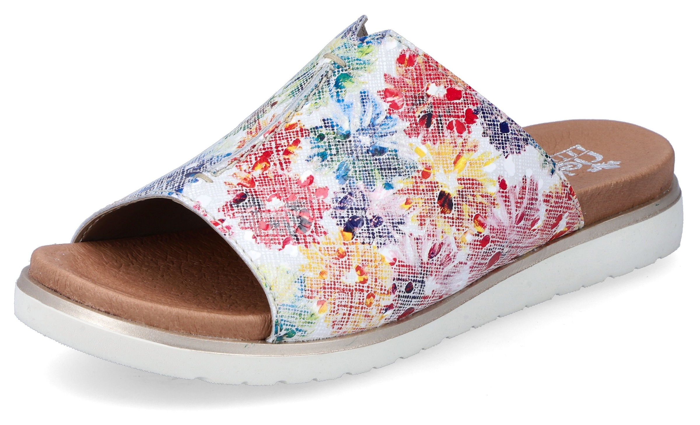 Rieker Pantolette, mit buntem Blumendruck kaufen