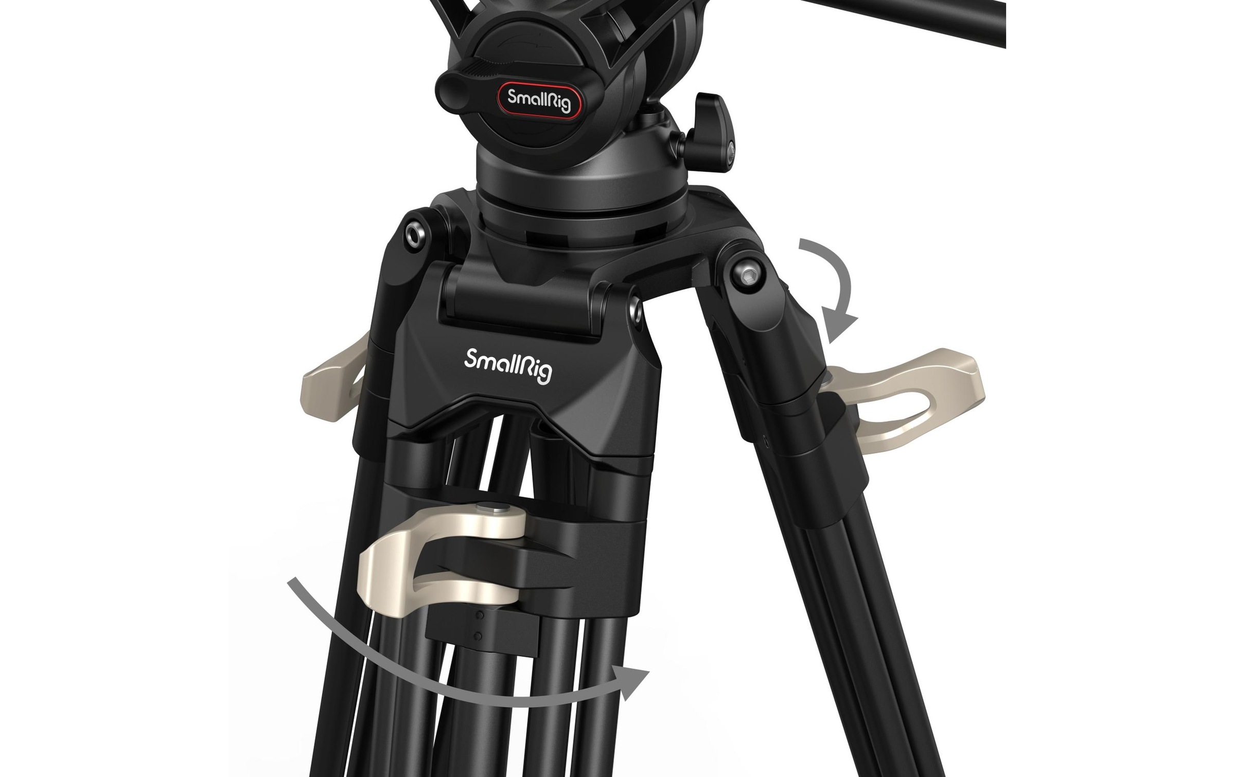 Dreibeinstativ »Smallrig Heavy-Duty Fluid Head AD-01«