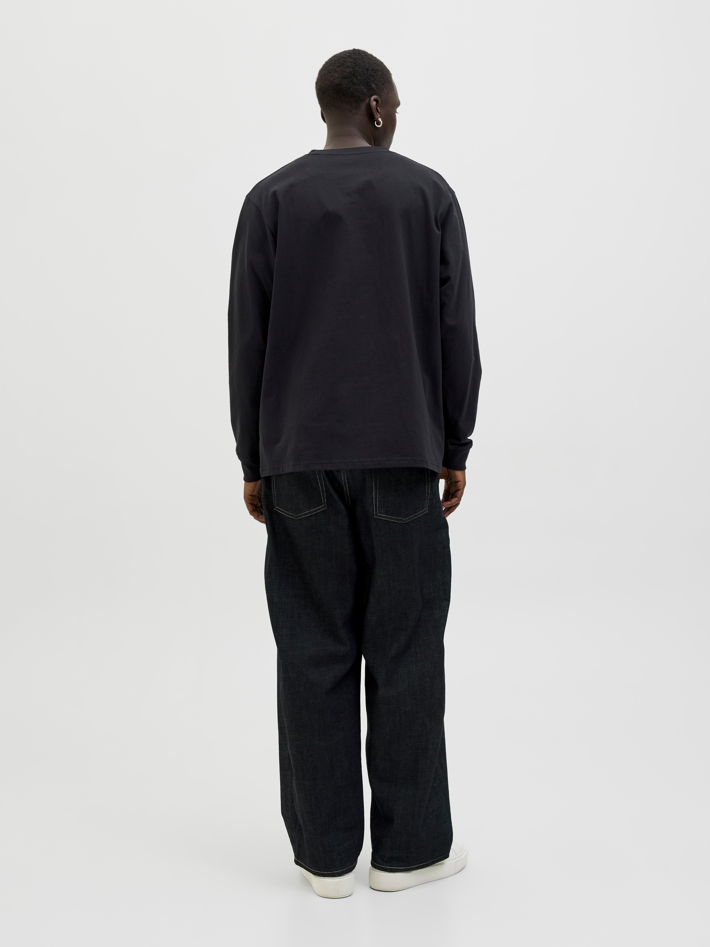 Jack & Jones Langarmshirt »JJESOHO TEE LS CREW NECK NOOS«