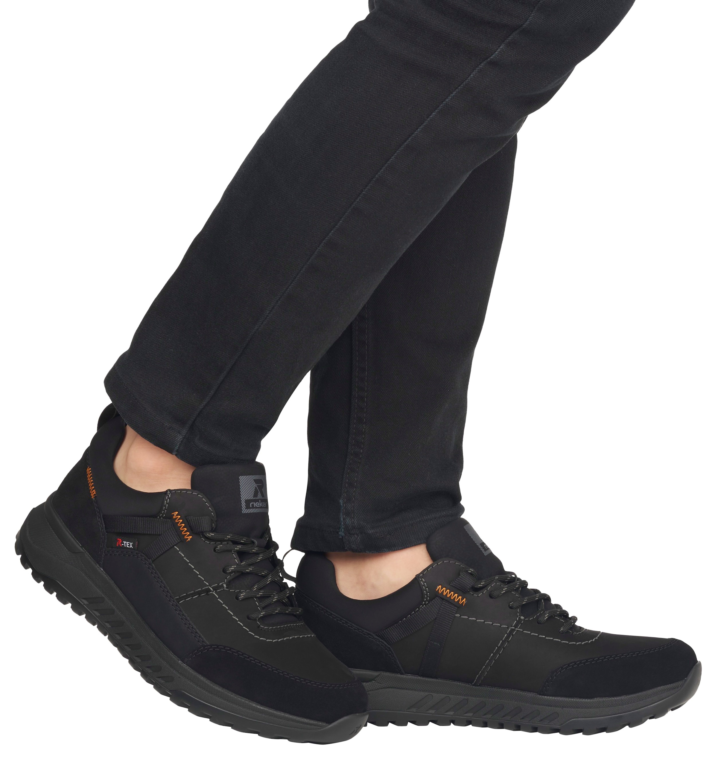 RIEKER Sport Sneaker, Outdoorschuh, Halbschuh, Schnürschuh mit TEX-Ausstattung