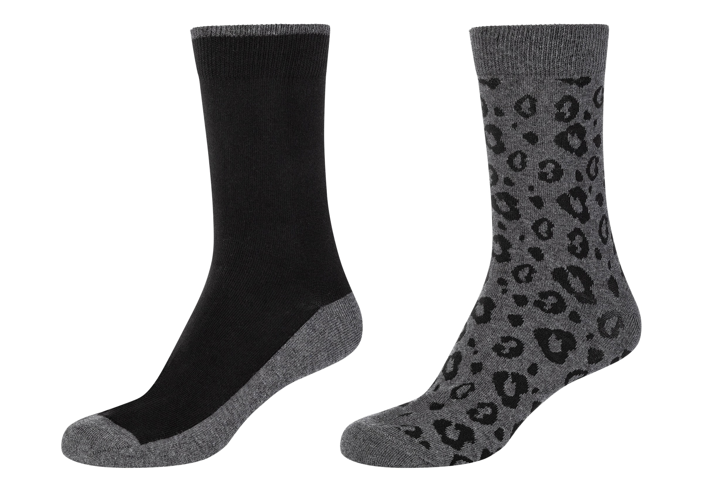 Camano Sportsocken, (4er Pack), mit entlastender Halbplüschsohle