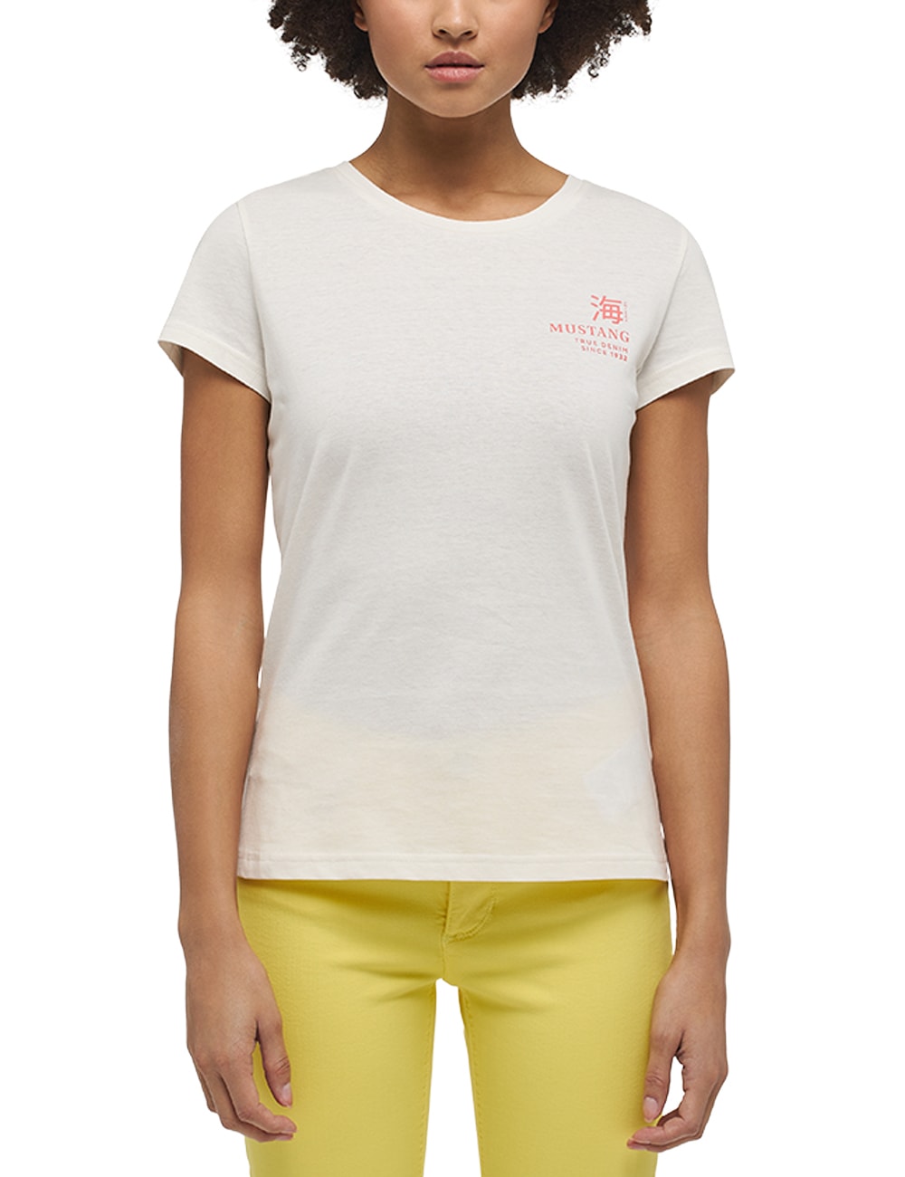 MUSTANG Kurzarmshirt »T-Shirt« online shoppen Jelmoli-Versand bei Schweiz