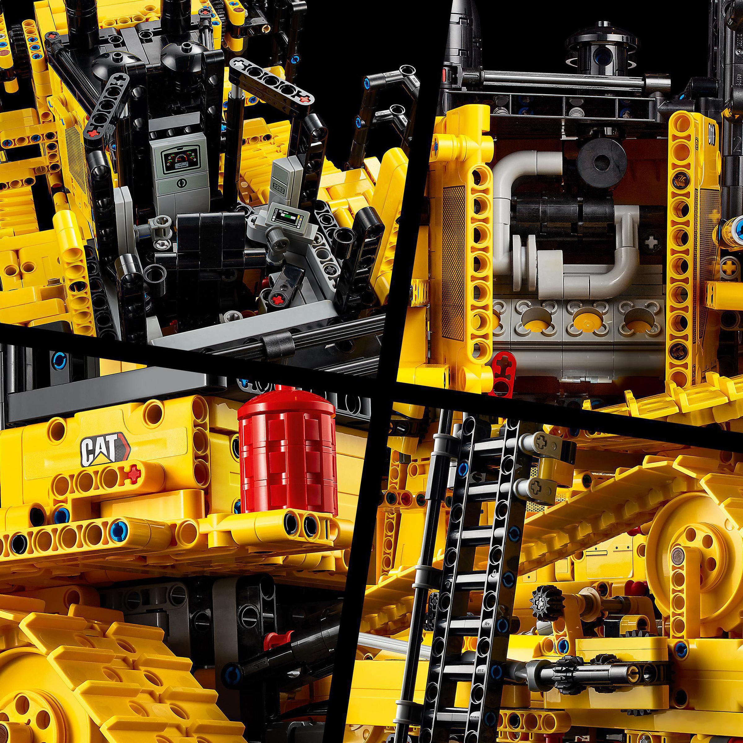 LEGO® Konstruktionsspielsteine »Appgesteuerter Cat® D11 Bulldozer (42131), LEGO® Technic«, (3854 St.), Made in Europe