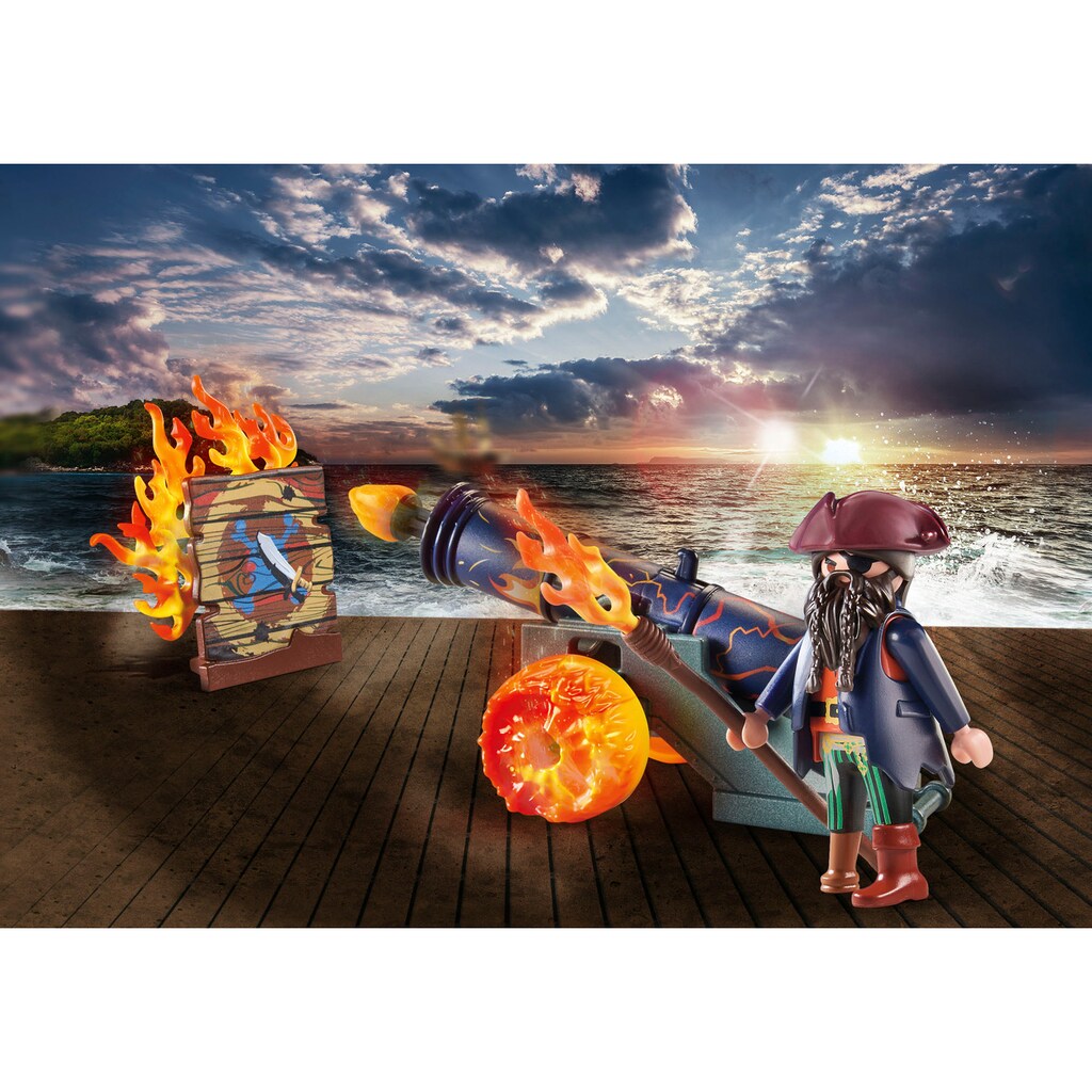 Playmobil® Konstruktions-Spielset »Pirat mit Kanone (71189), Pirates«, (19 St.)