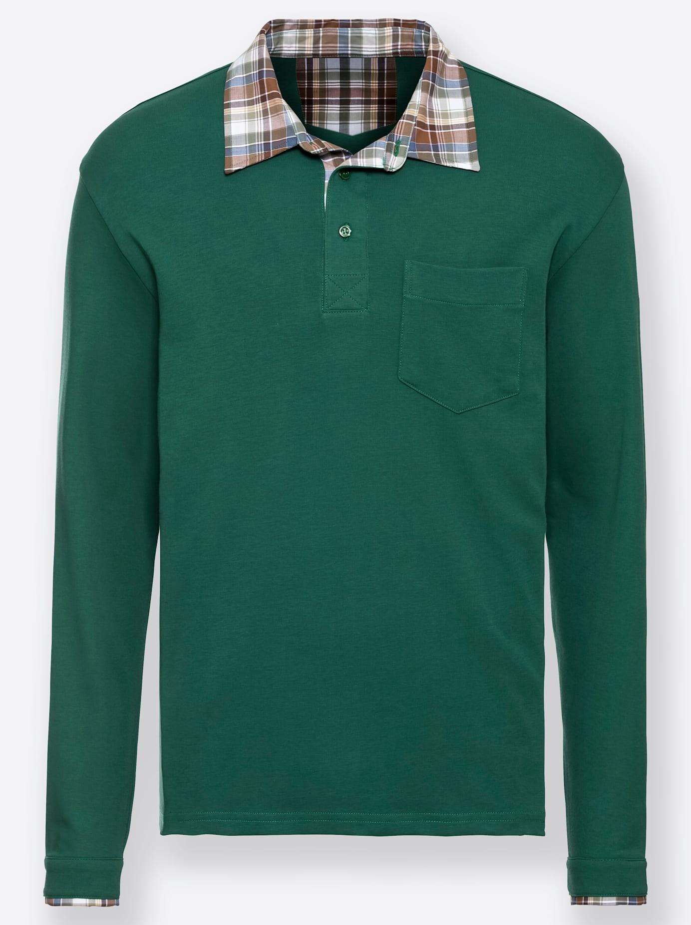 Poloshirt »Langarm-Poloshirt«