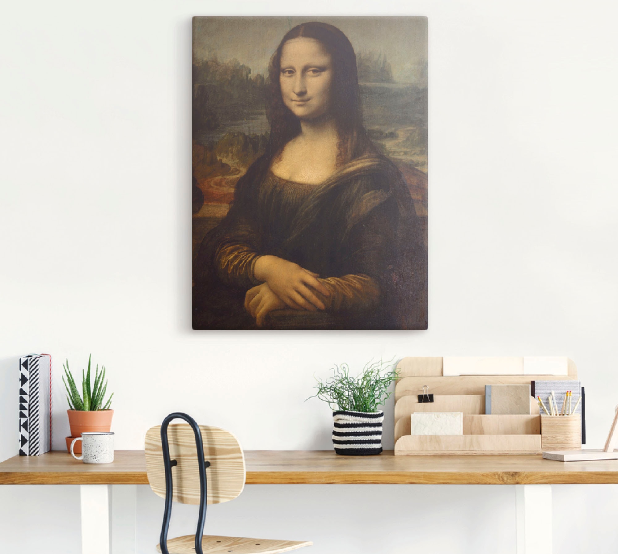 Artland Wandbild »Mona Lisa. Um 1503«, Porträts, (1 St.), als Leinwandbild, Poster in verschied. Grössen