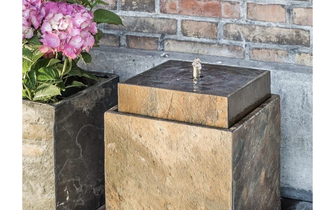 Gartenbrunnen »CLIMAQUA Vida 30, aus Naturschiefer, 37 cm«