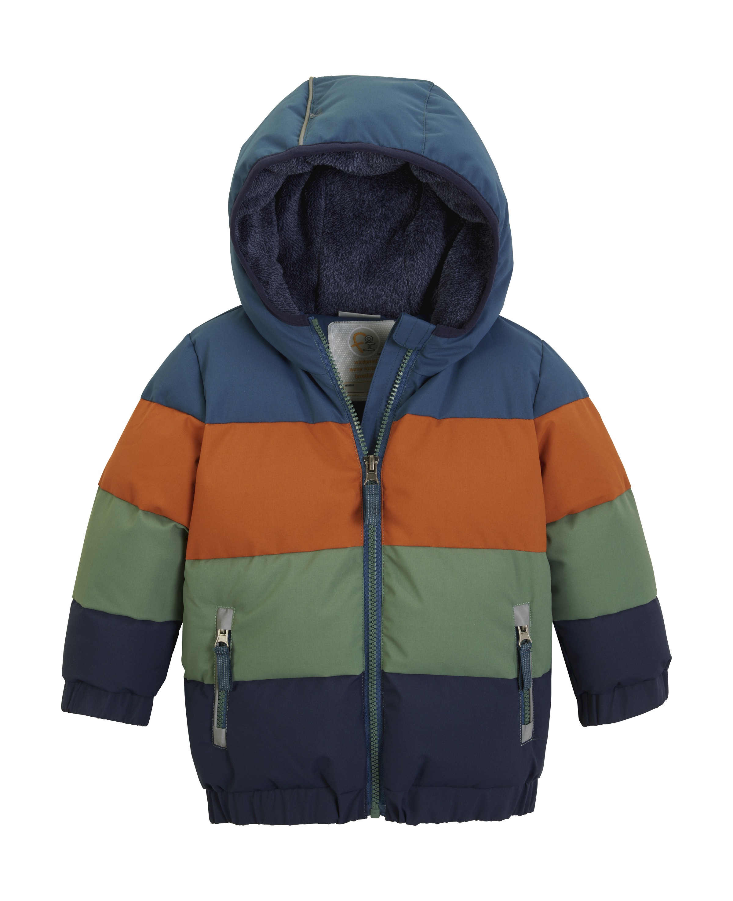 first instinct by killtec Steppjacke »FIOW 30 MNS QLTD JCKT« Gefütterte Winterjacke, wasserabweisend, atmungsaktiv, Colourblock