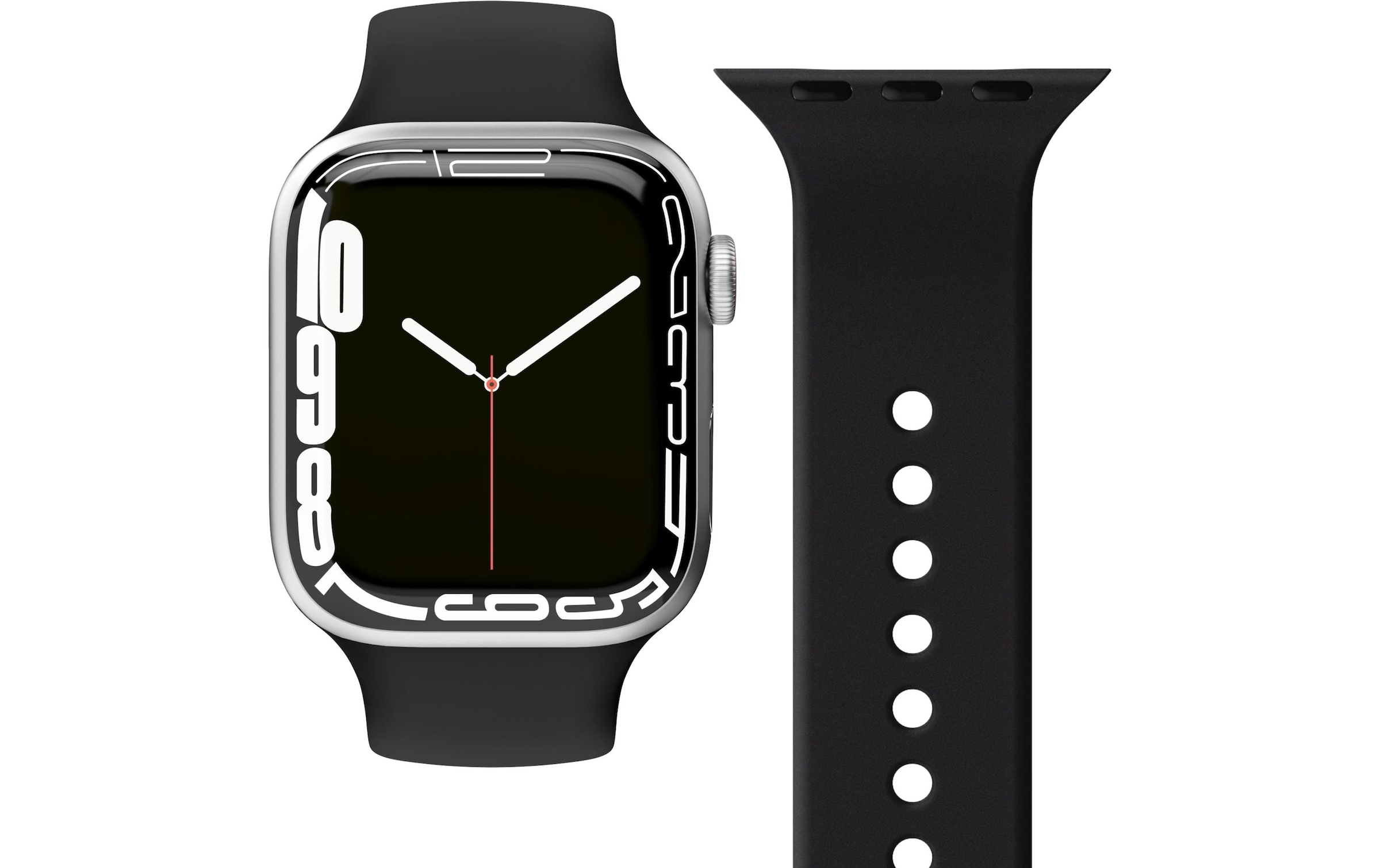 Uhrenarmband »Band Apple Watch 42/44/45/49 Black«