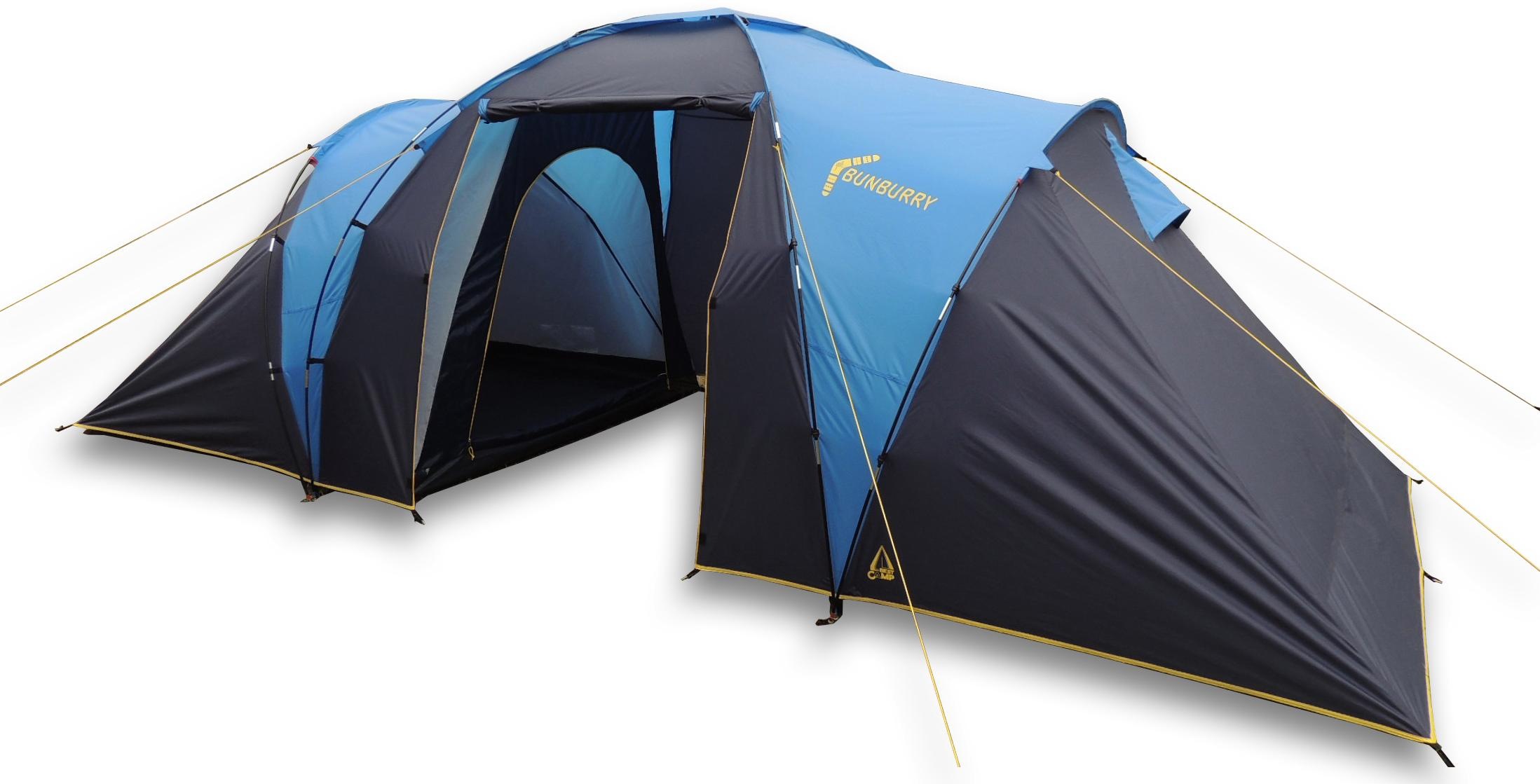 Best Camp Kuppelzelt »Bunburry 4« 4 Personen Set, mit Transporttasche, 2 Stk. tlg.