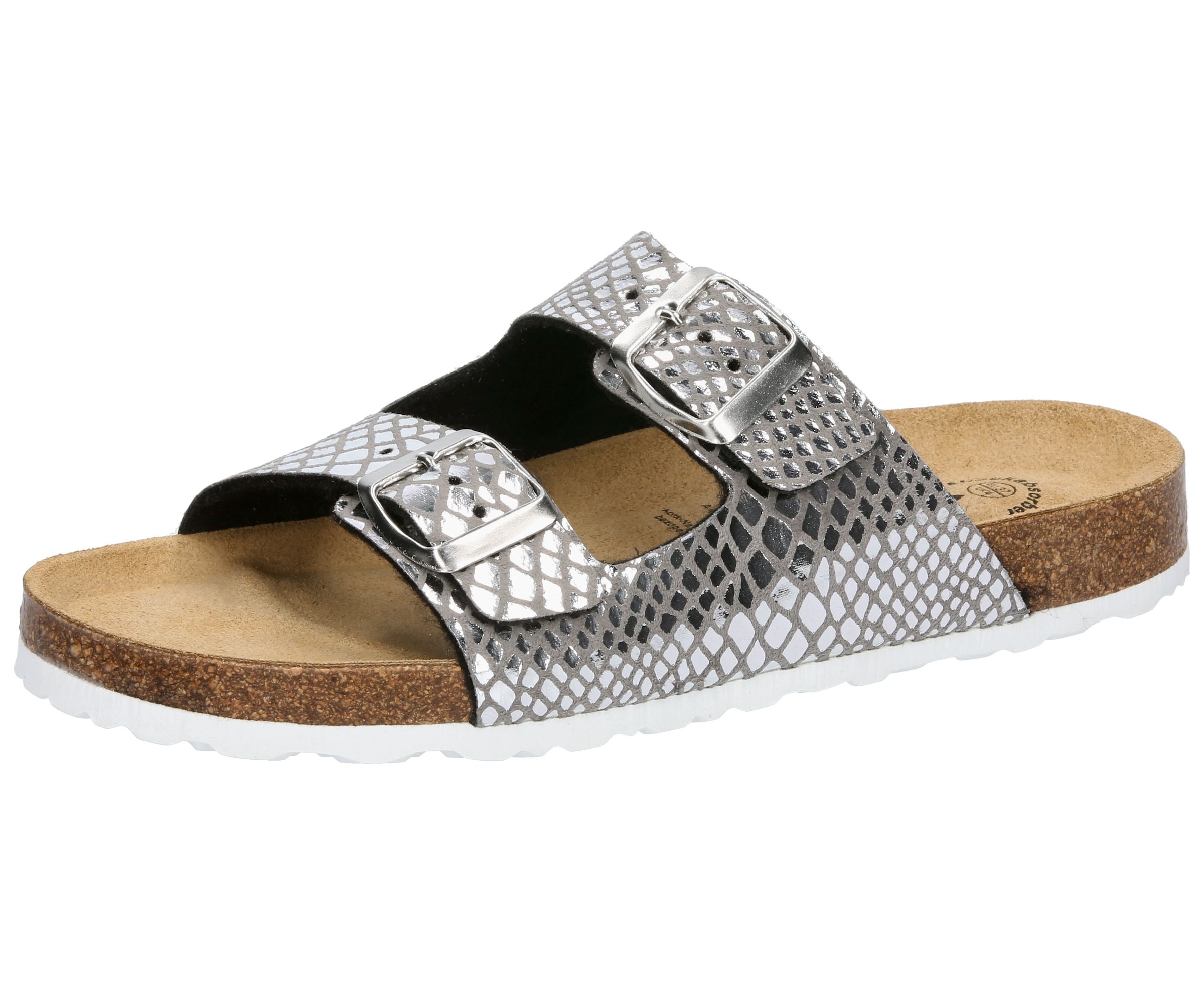 Lico Pantolette »Pantolette Natural Snake Soft«