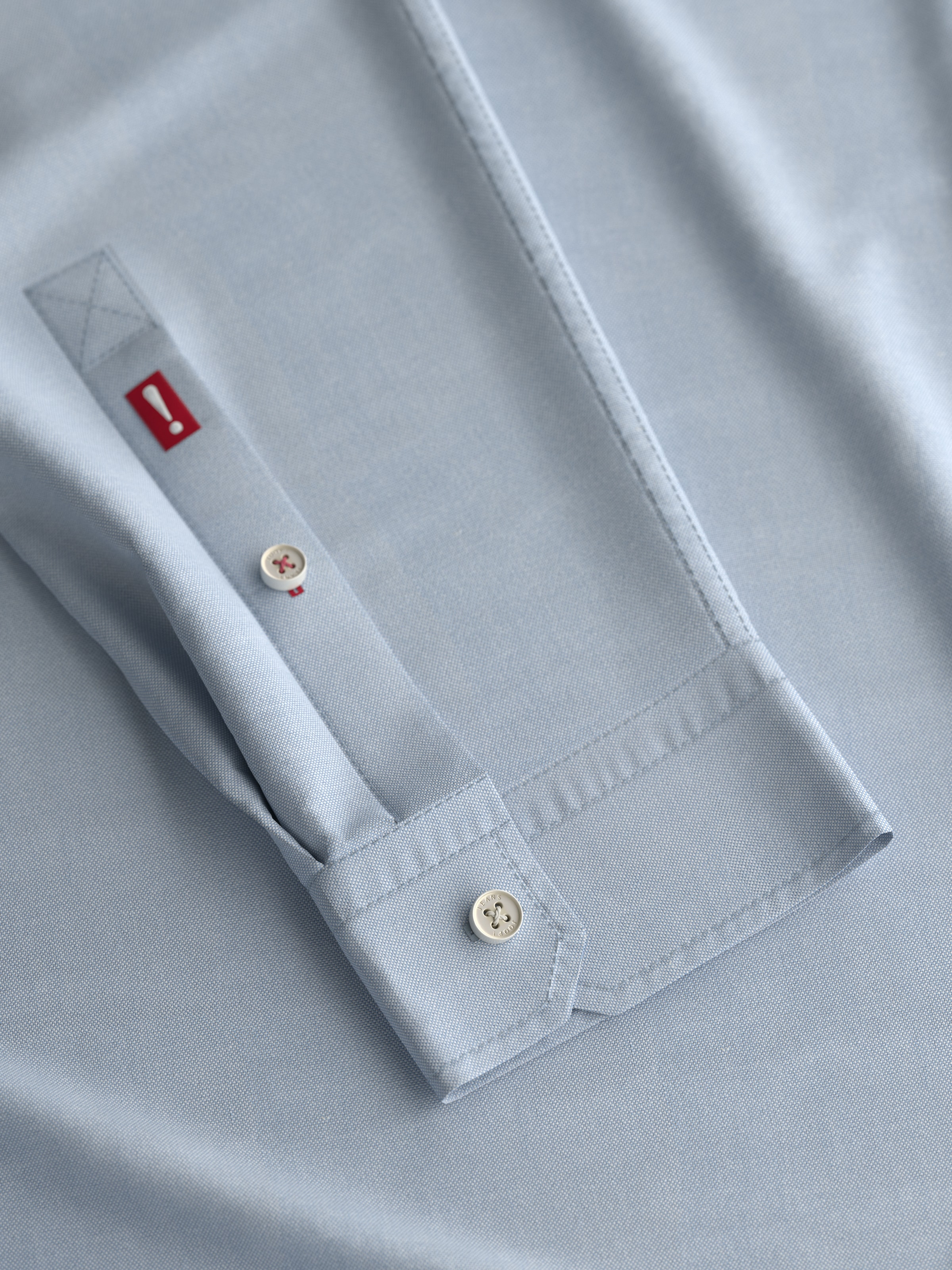 Joop Jeans Langarmhemd »Haven3-W«, Mit Ton-in Ton Markenlogoprint auf der Brust