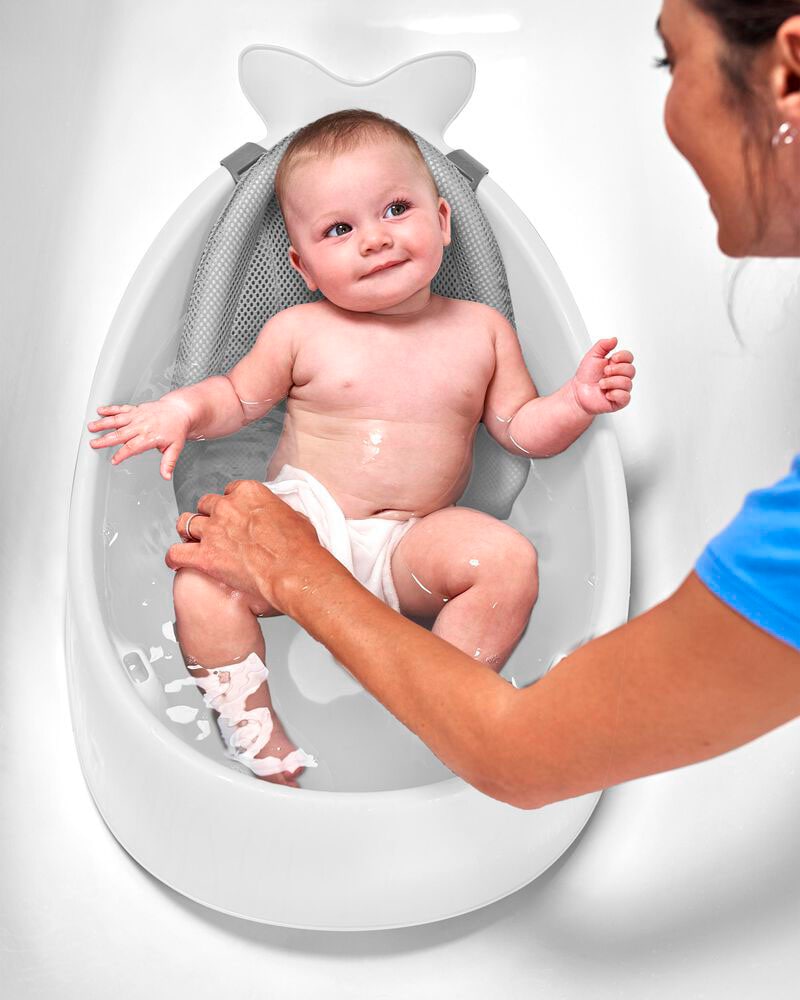 Skip Hop Babybadewanne »Moby, weiss«