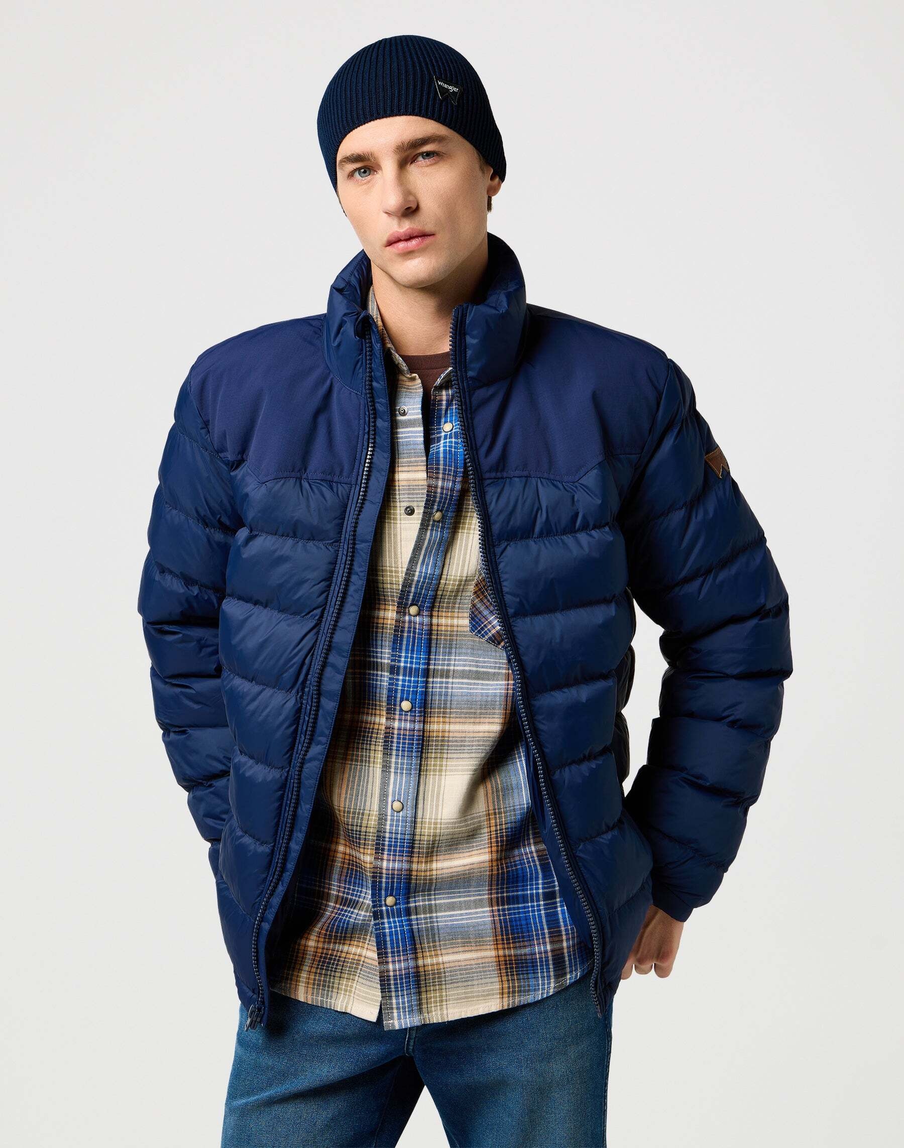 Wrangler Strickmütze »Wrangler Gürtel Easy Beanie«