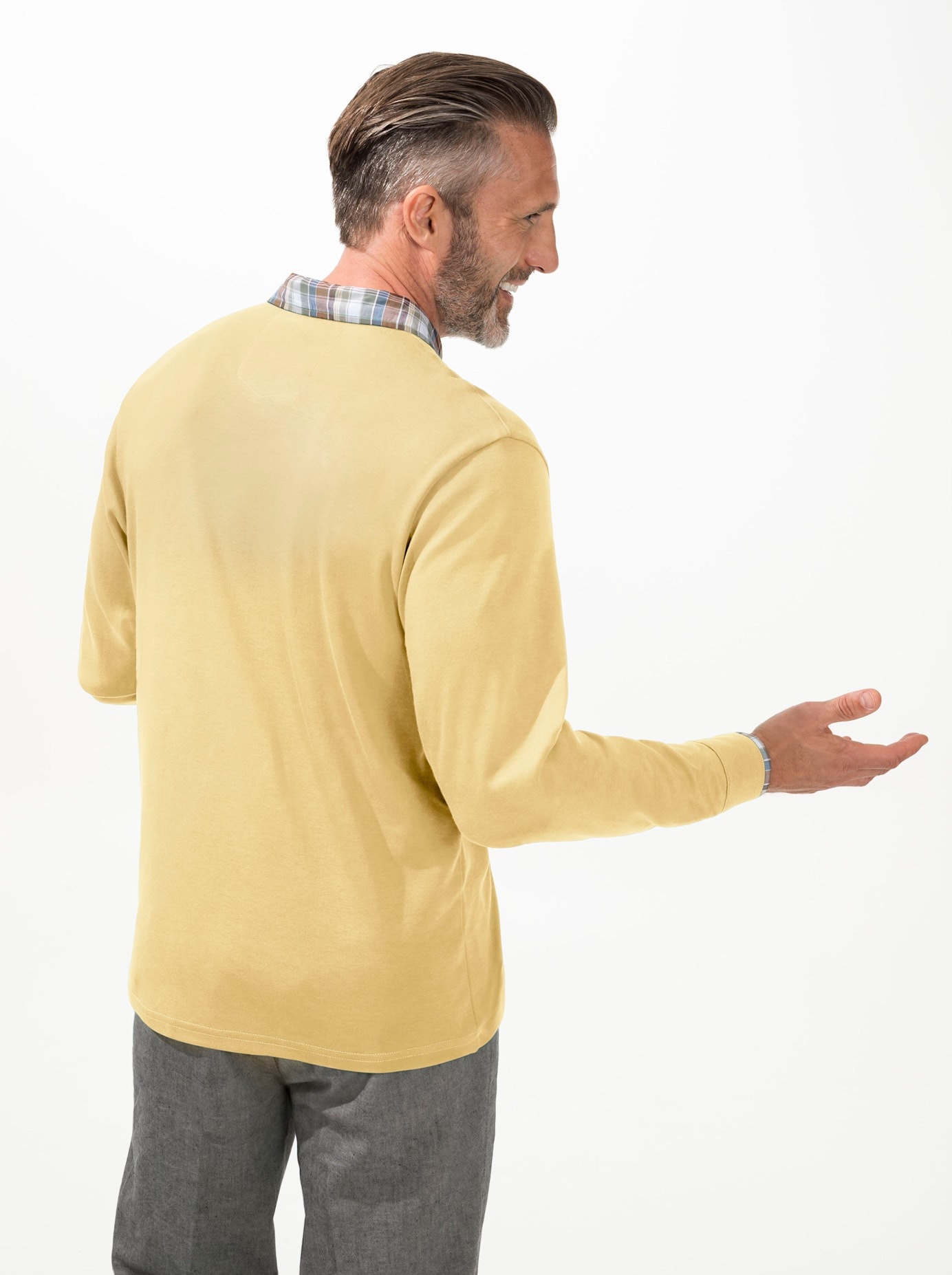 Poloshirt »Langarm-Poloshirt«