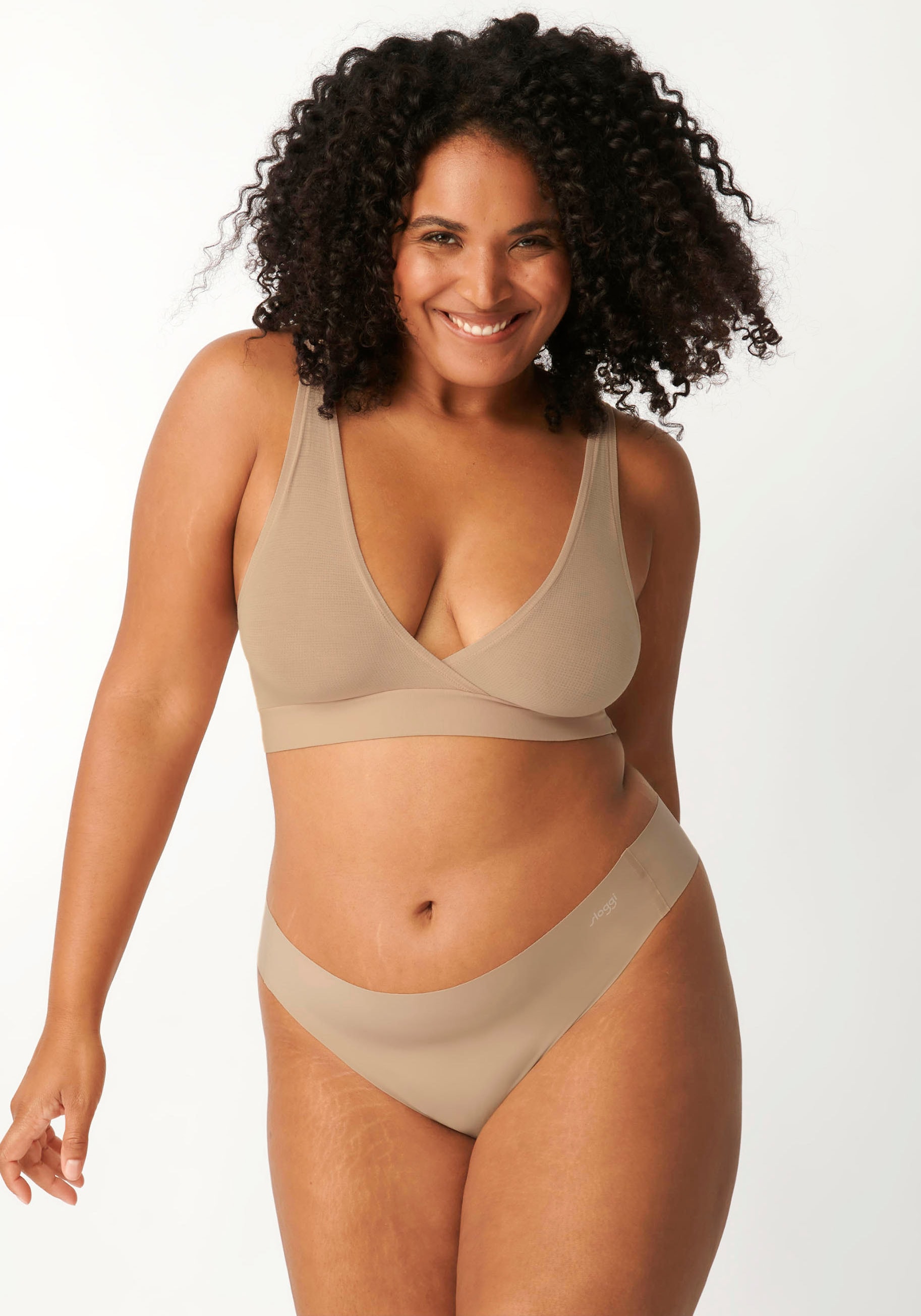 sloggi Bralette »GO Allround«, One Size, hohe Elastizität, breites Unterbrustband, sportiver Look