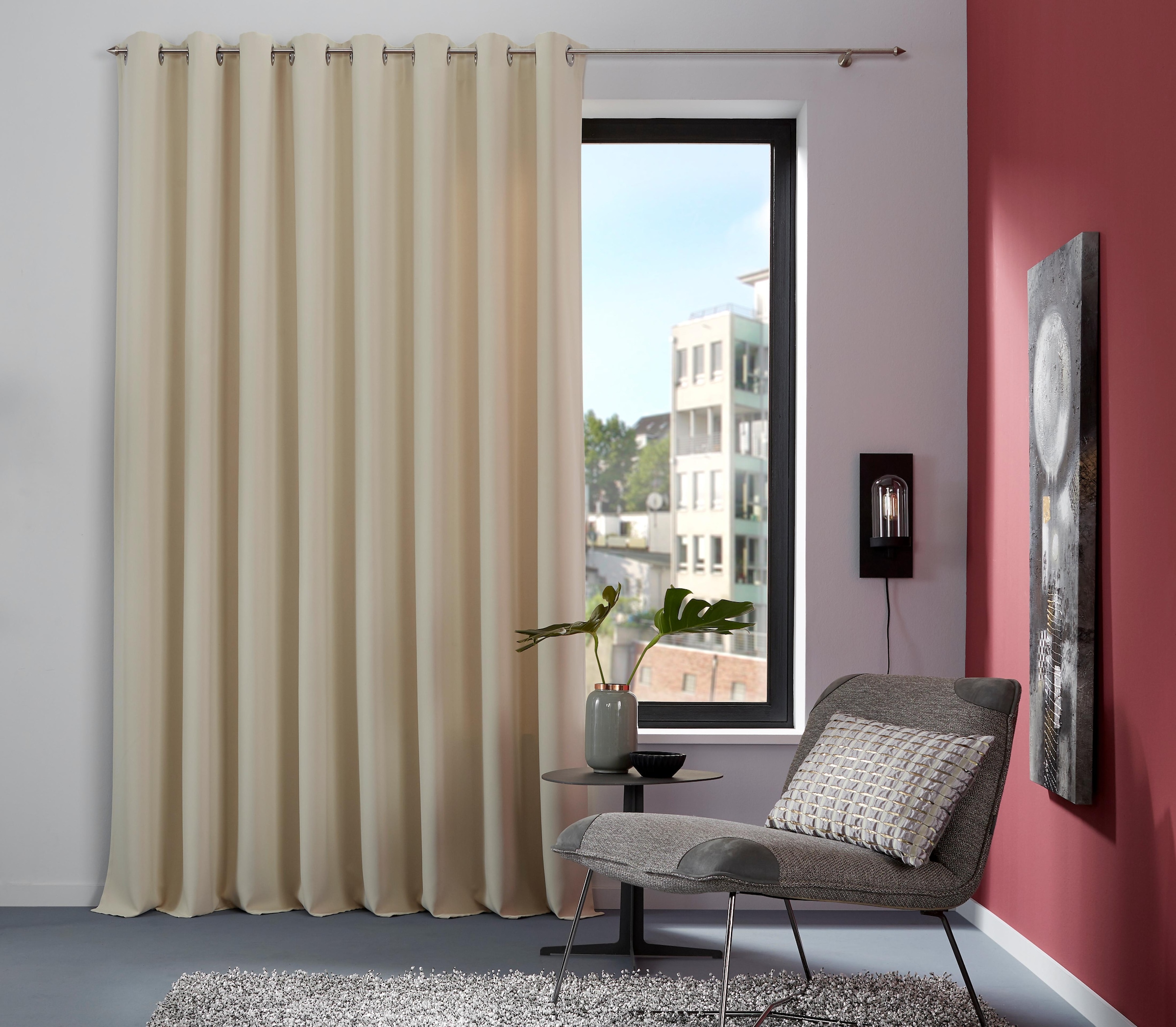 Vorhang »Sola«, bestellen home cm, 270 130 und Überbreite (1 Breite cm Verdunkelung, online my St.), einfarbig, Jelmoli-Versand |