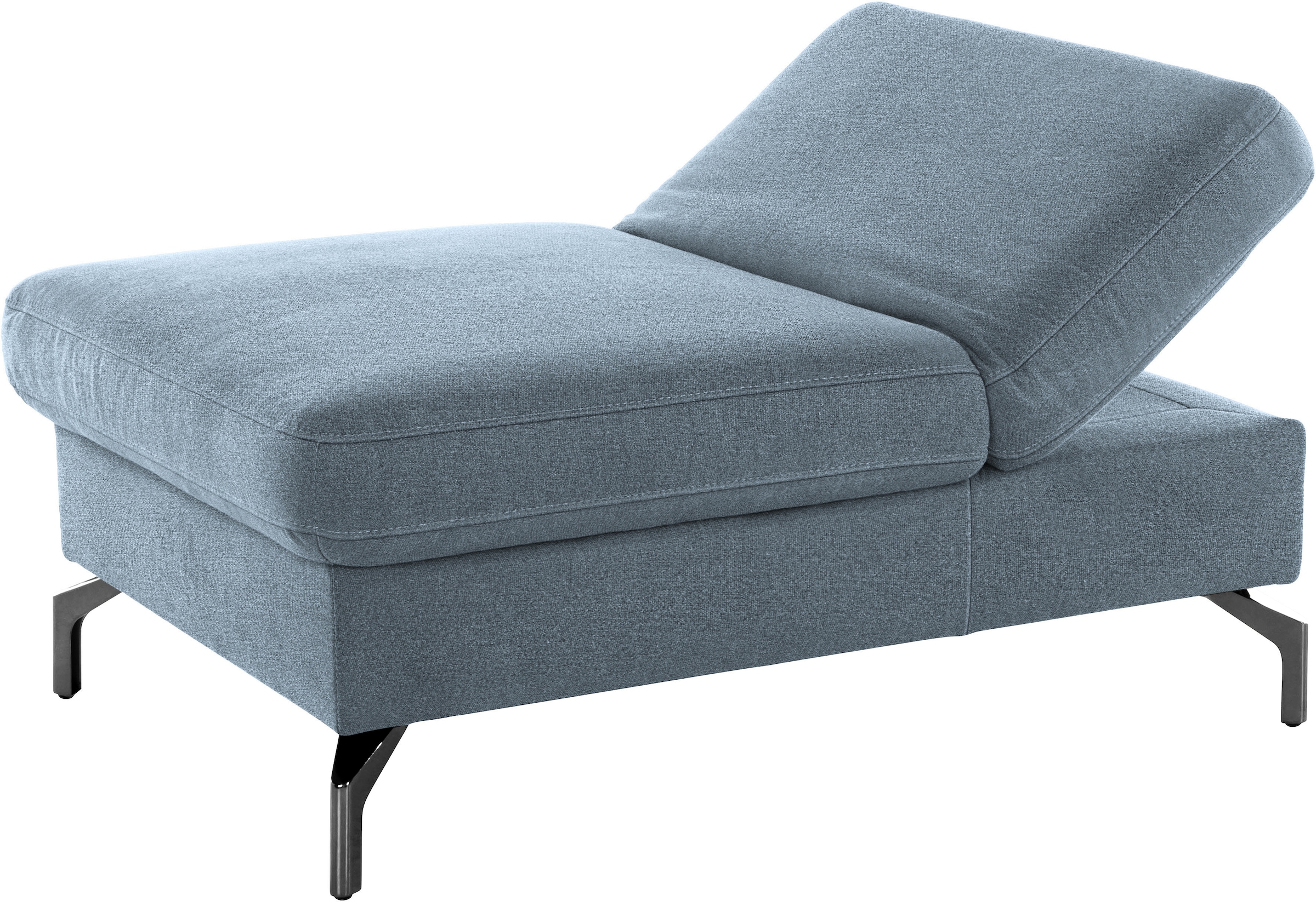 sit&more Hocker »Brisbane«, Fusshöhe 15 cm, mit Federkern und Klappfunktion