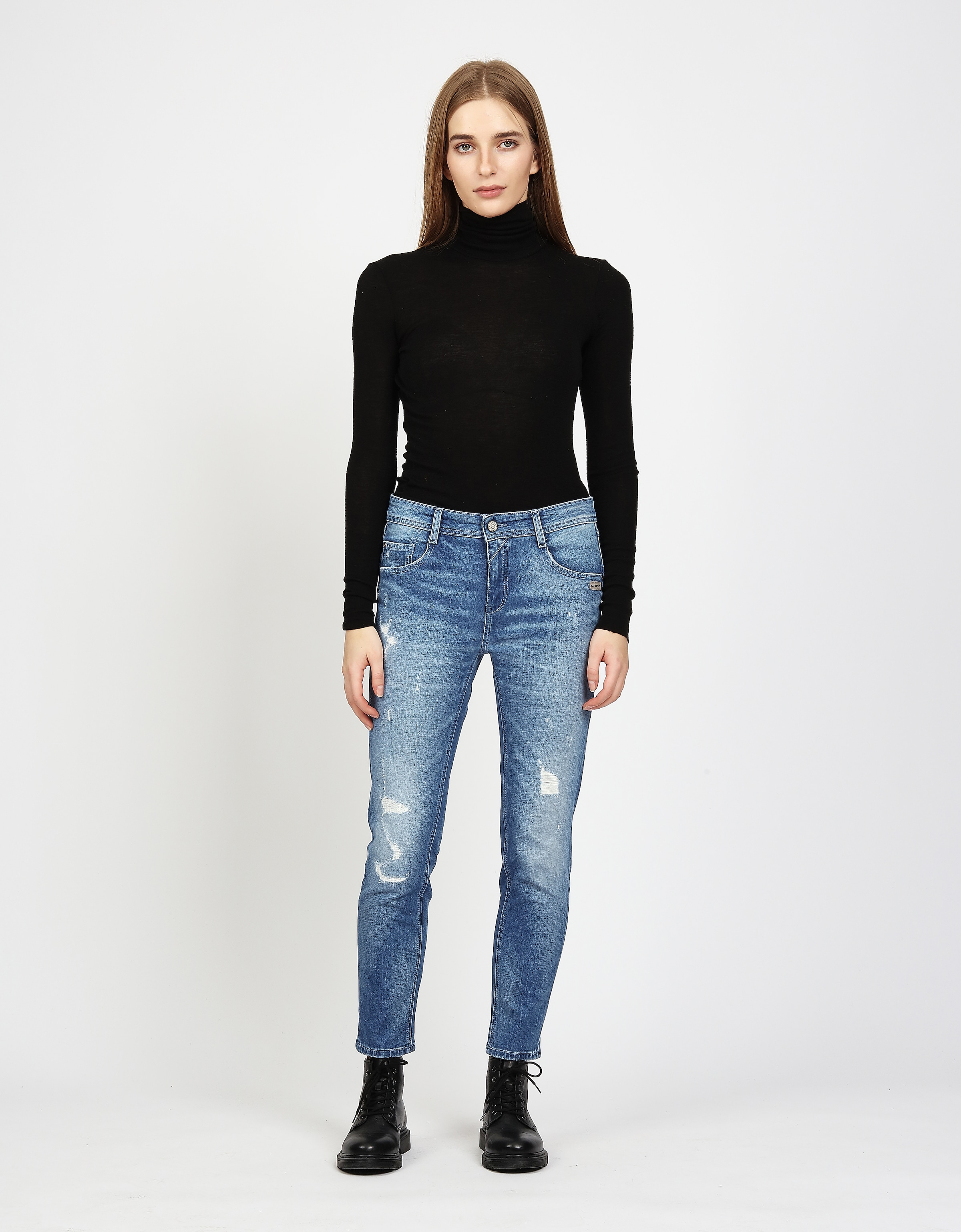 GANG Relax-fit-Jeans »94AMELIE«, mit doppelter rechter Gesässtasche