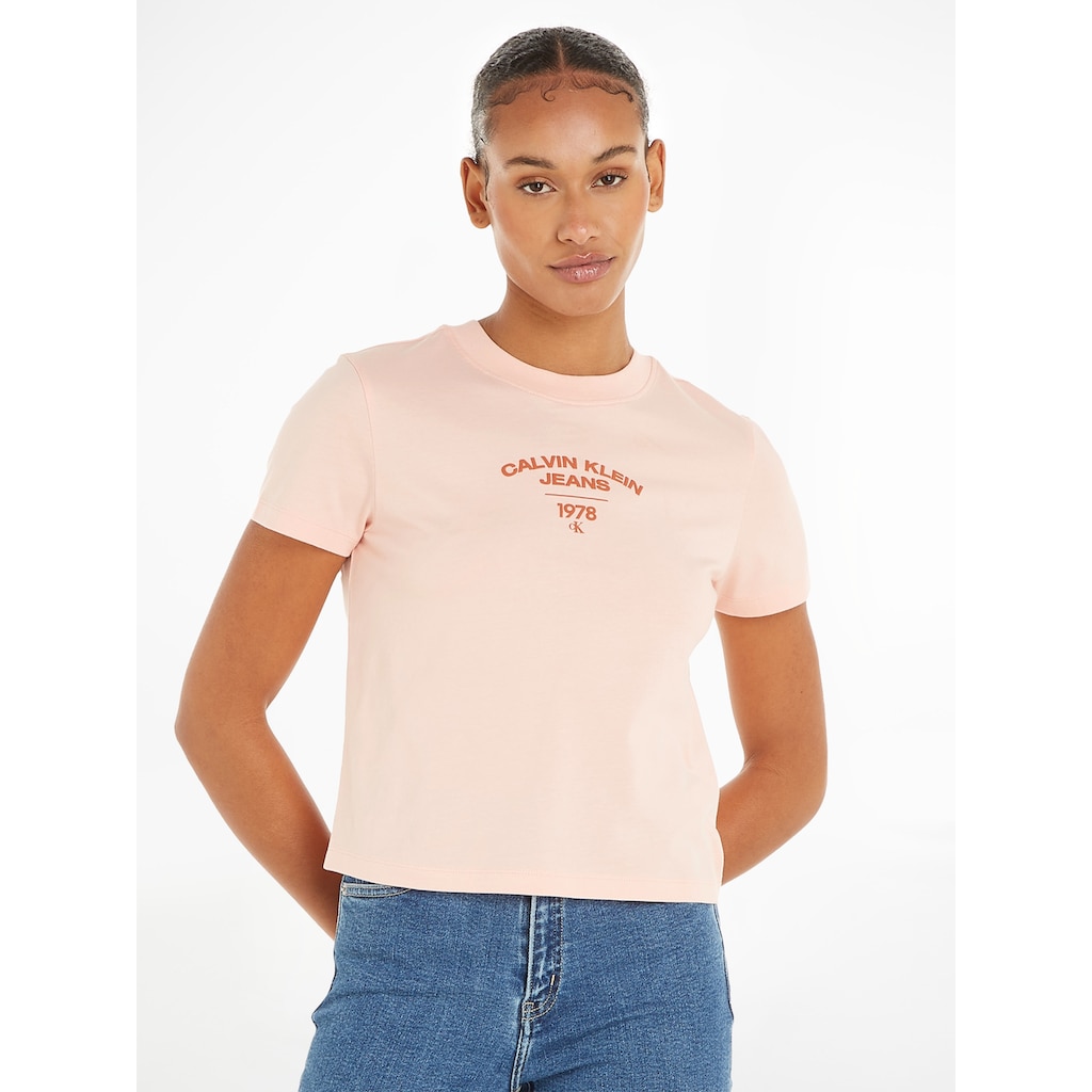 Calvin Klein Jeans T-Shirt »VARSITY LOGO BABY TEE«