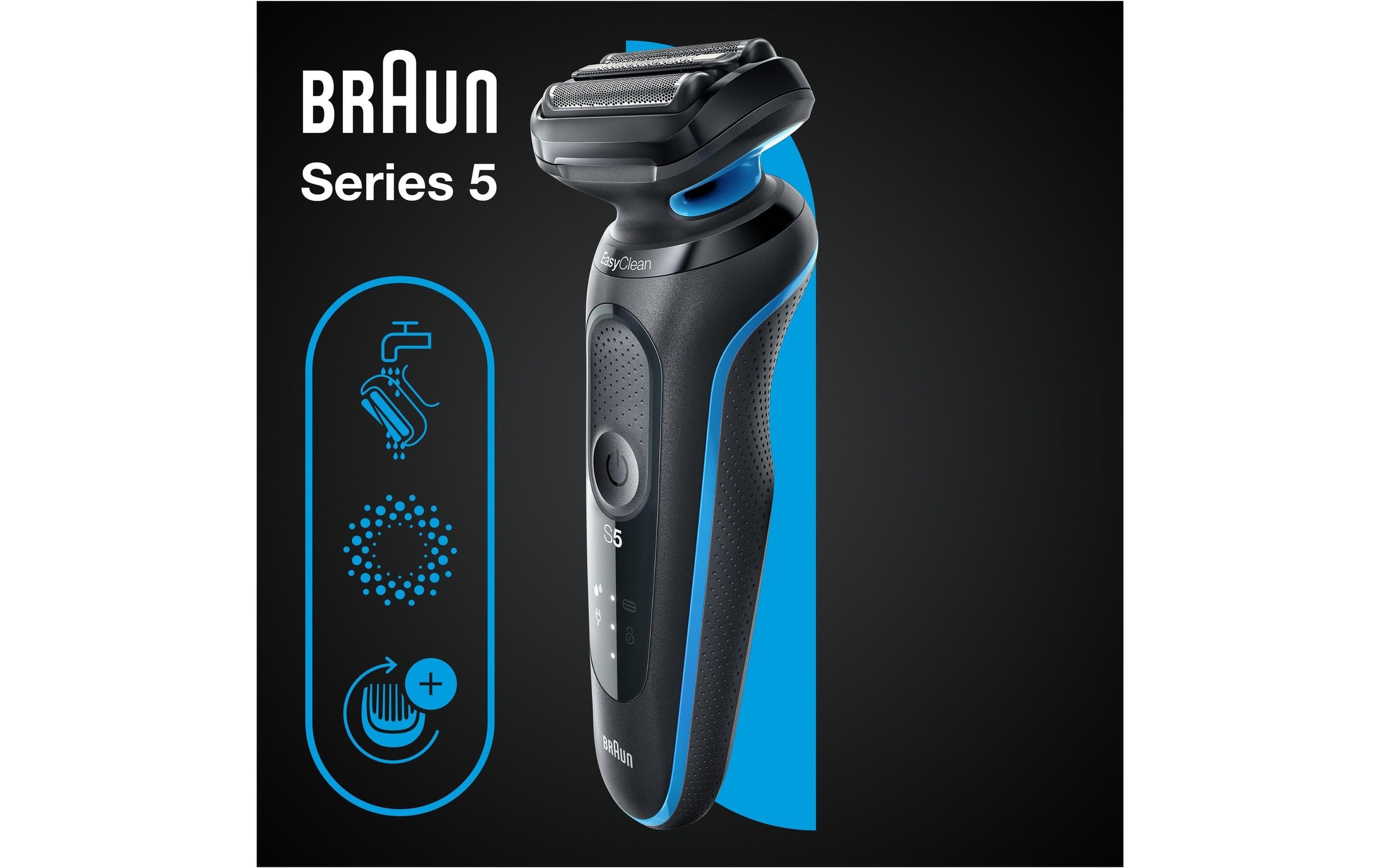 Braun Gesichtshaarrasierer »Braun Rasierer Series 5 51-B1000s«