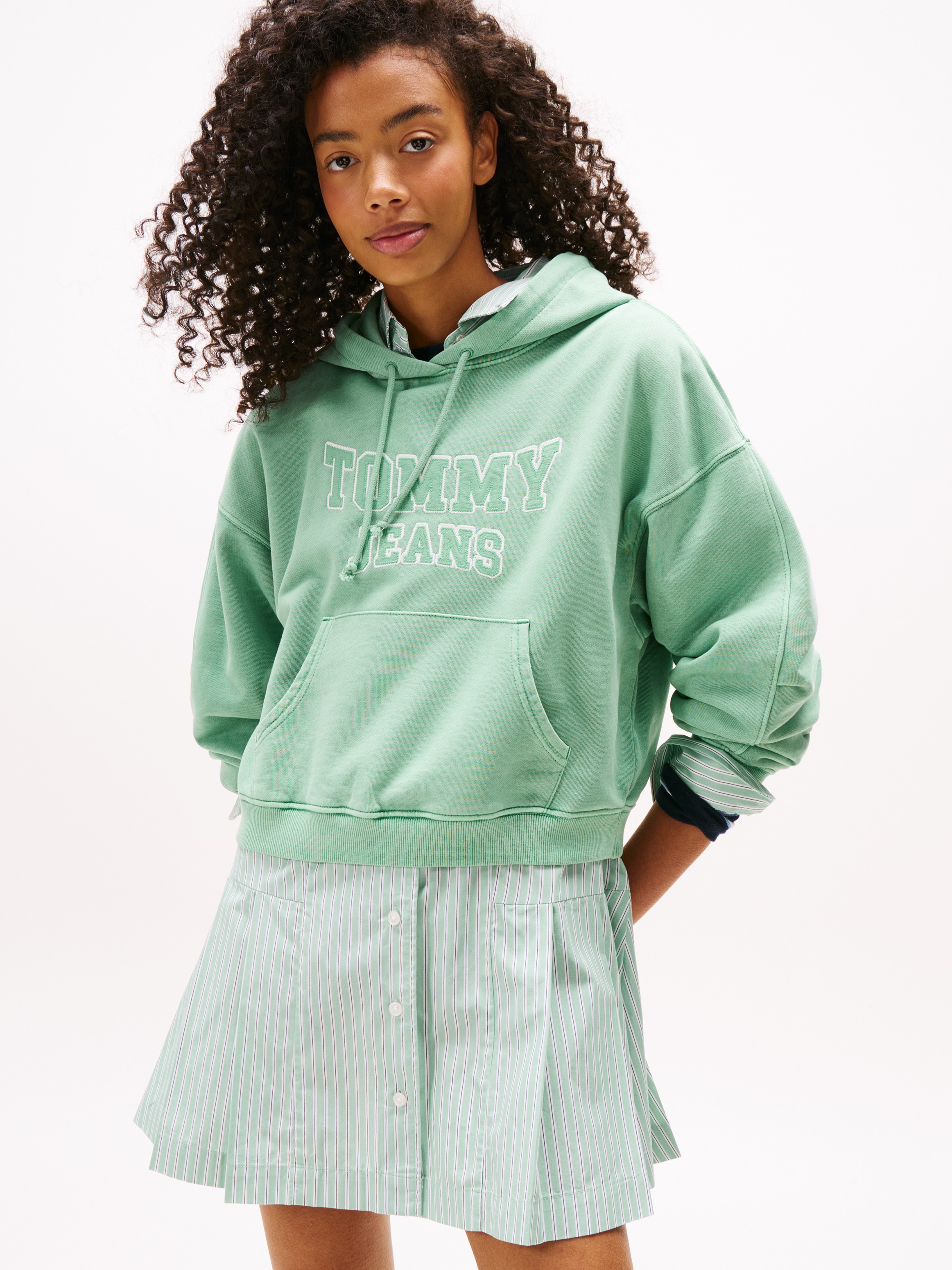 Tommy Jeans Kapuzensweatshirt »TJW BXY CRP VARSITY HOODIE«