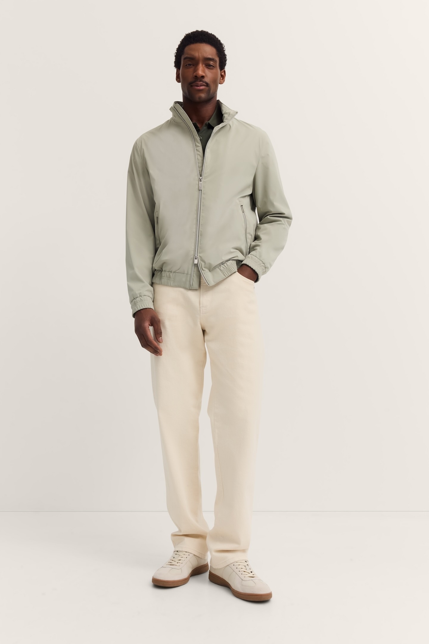bugatti Blouson »Regular Fit«, mit Stehkragen & Stretch-Funktion