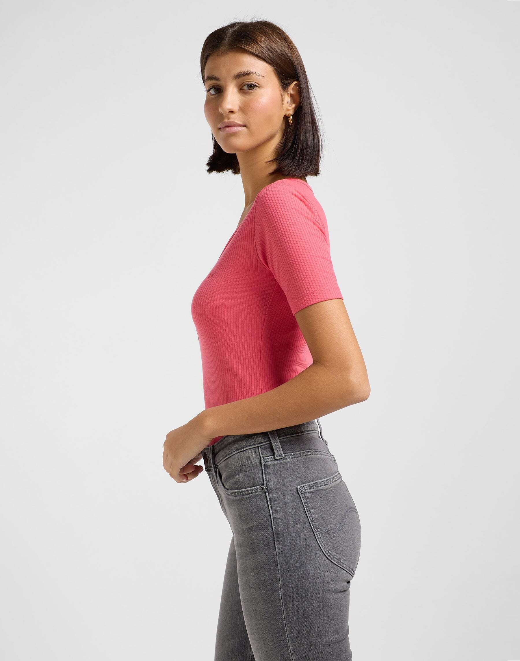 Lee® T-Shirt »LEE T-Shirt Ss Henley«
