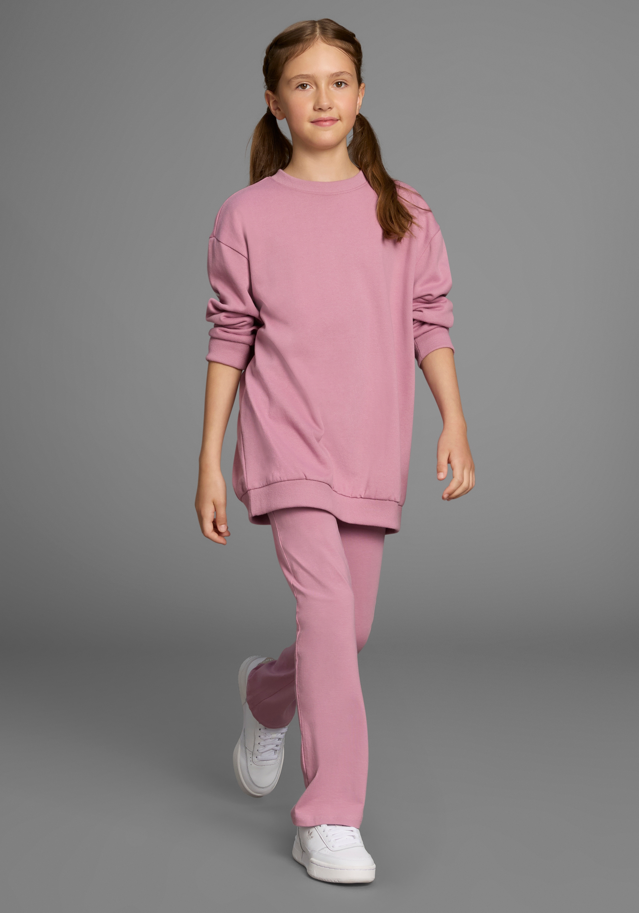 H.I.S Leggings »2er Packung Leggings mit Schlag«, (Packung, 2 tlg.), NEUHEIT: H.I.S für TEENS! 2er Packung Jazzpants
