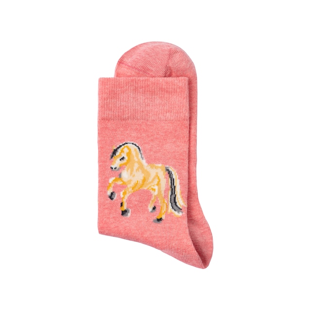 ✵ H.I.S Socken, (5 Paar), Mit unterschiedlichen Pferdemotiven online ordern  | Jelmoli-Versand