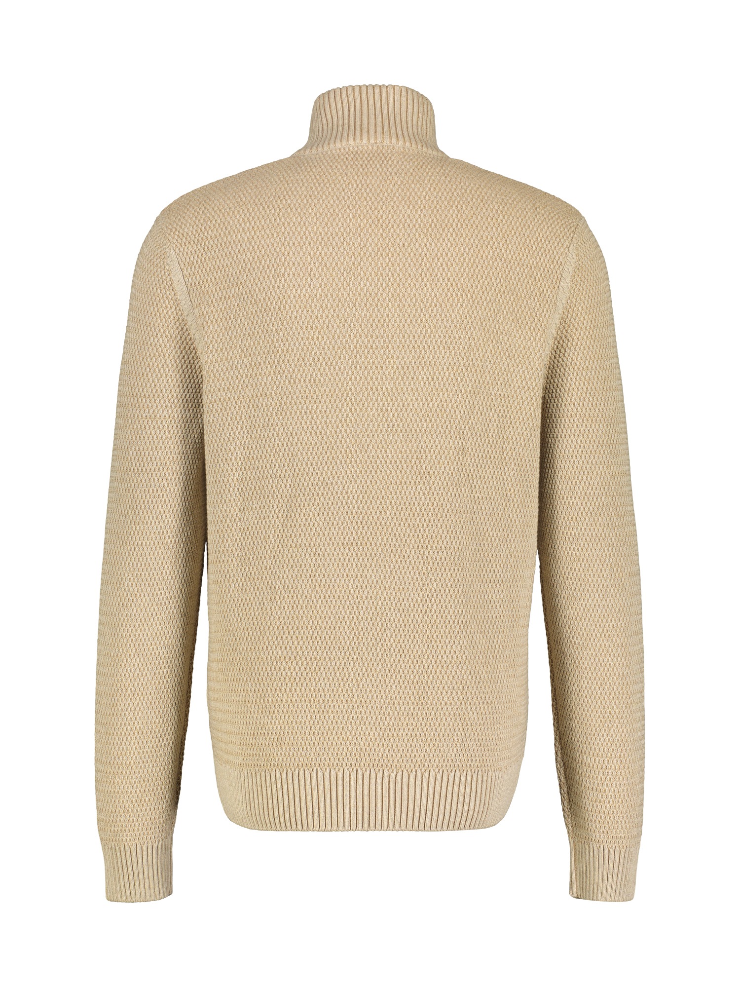 LERROS Strickpullover »LERROS Strickpullover mit Reissverschlusskragen«