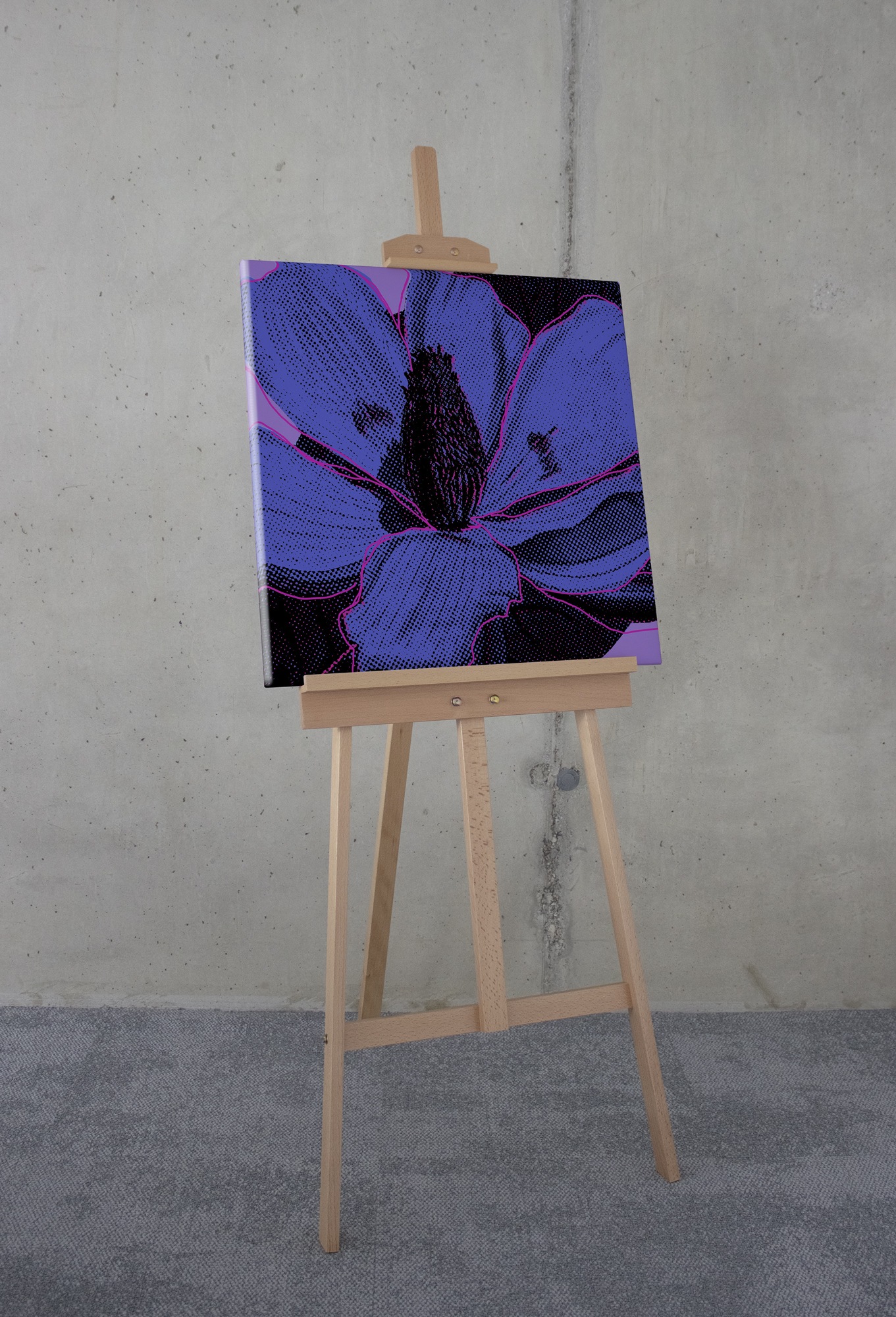 ❤ Komar Leinwandbild »Purple im St.), (1 (Breite bestellen 60x60 Keilrahmenbild Höhe), cm Jelmoli-Online Fusion«, x Shop