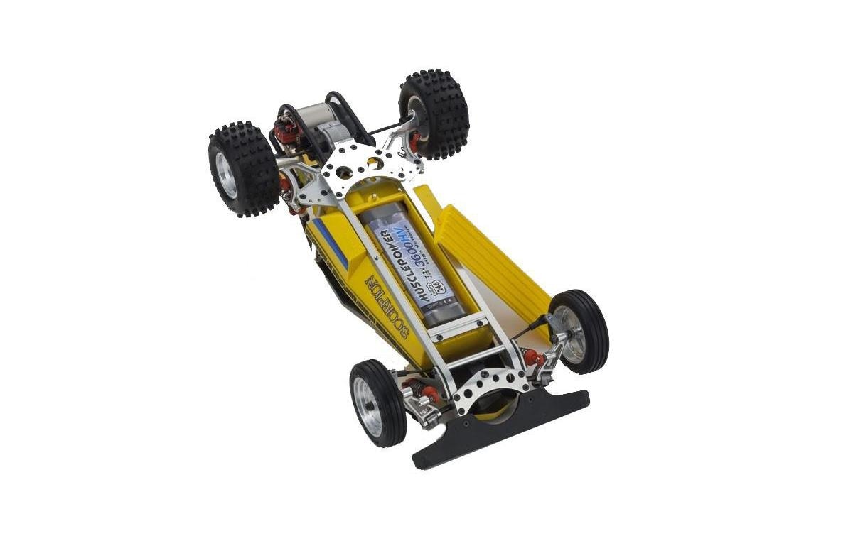 RC-Buggy »Kyosho Scorpion 2WD Legendary Series Bausatz,«, Unlackiert