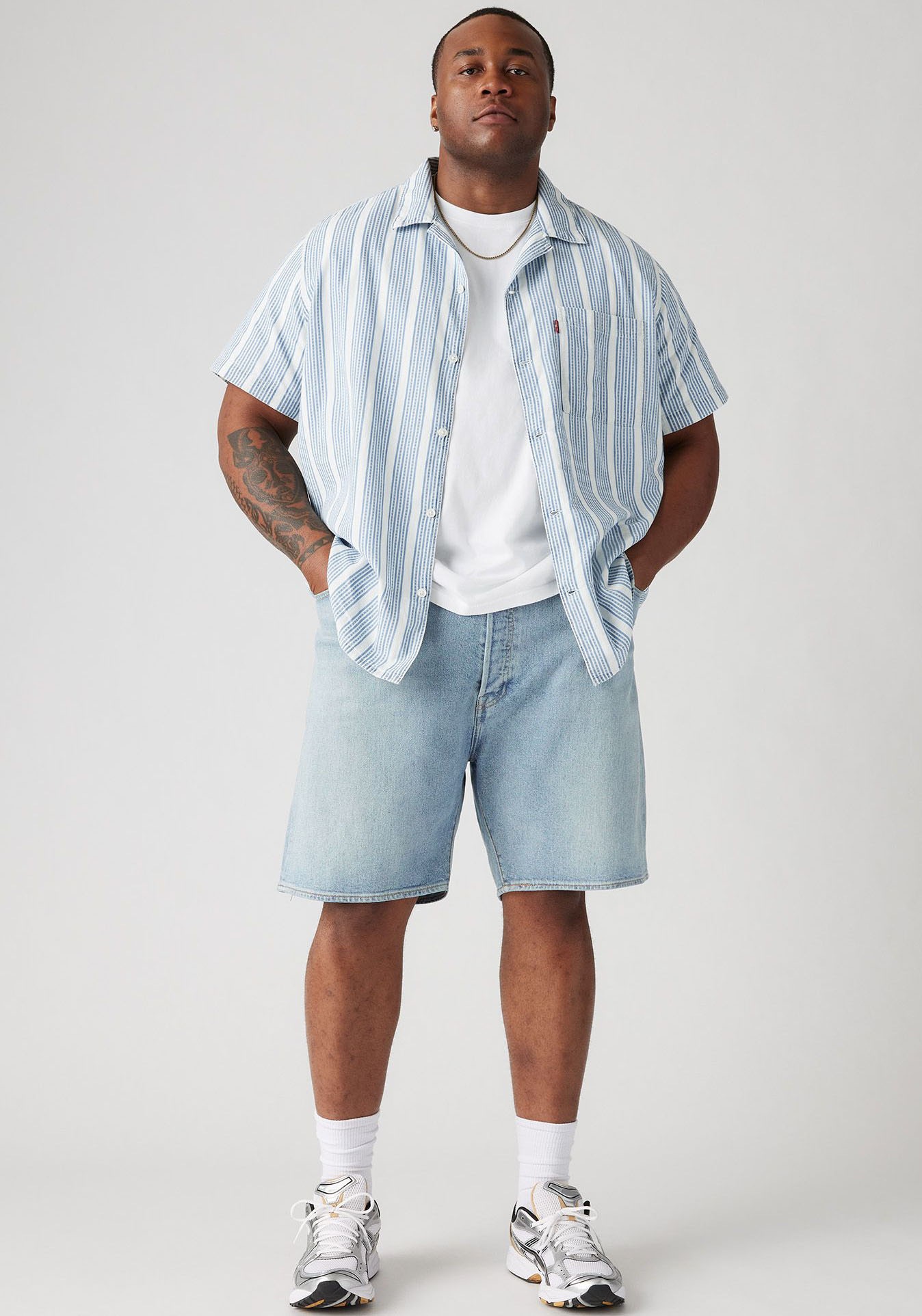 Levi's® Plus Jeansbermudas »501 ORIGINAL SHORTS B&T«