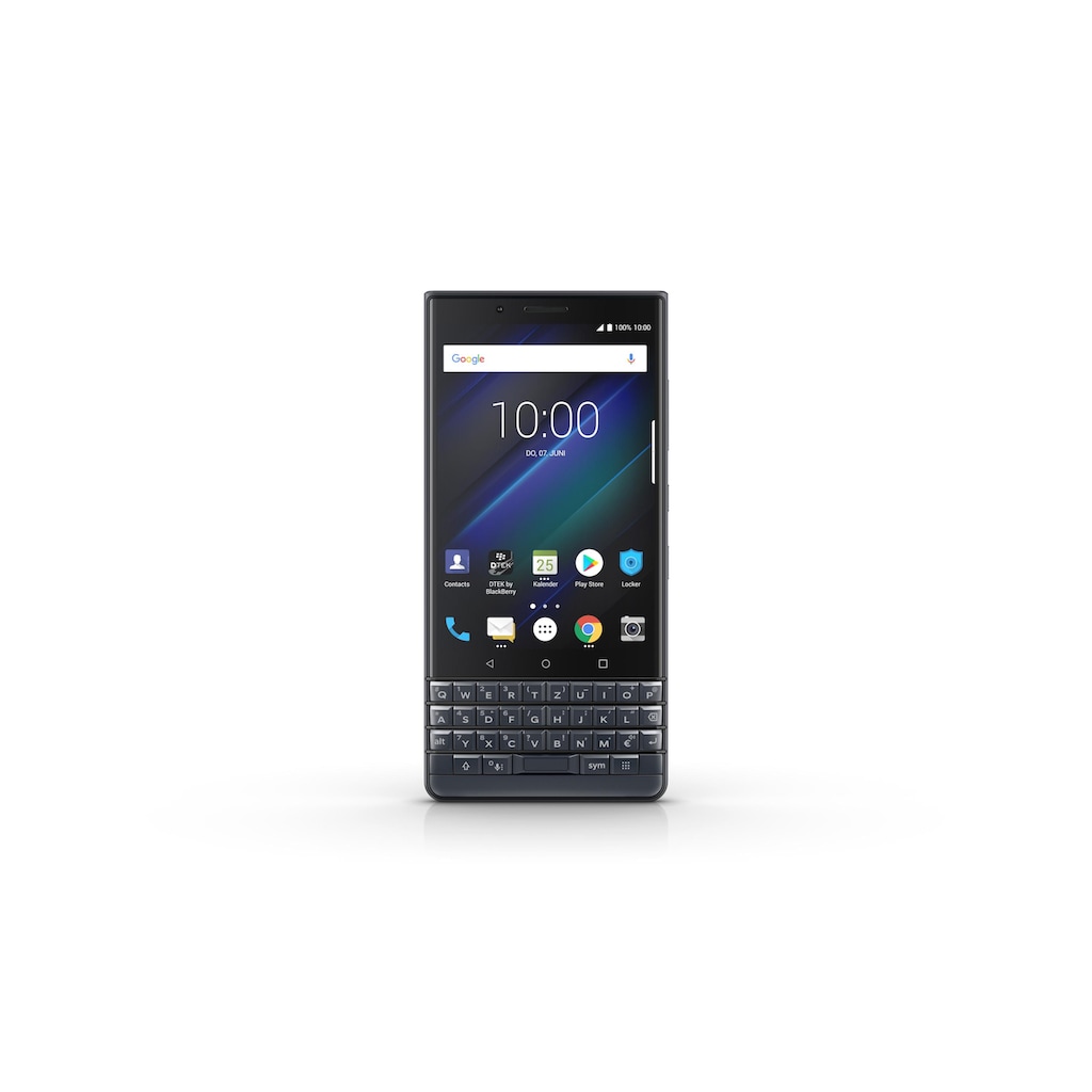 Blackberry Smartphone »KEY2 LE QWERTZ 64GB Dual-SIM Space Blue«, schwarz, 11,43 cm/4,5 Zoll