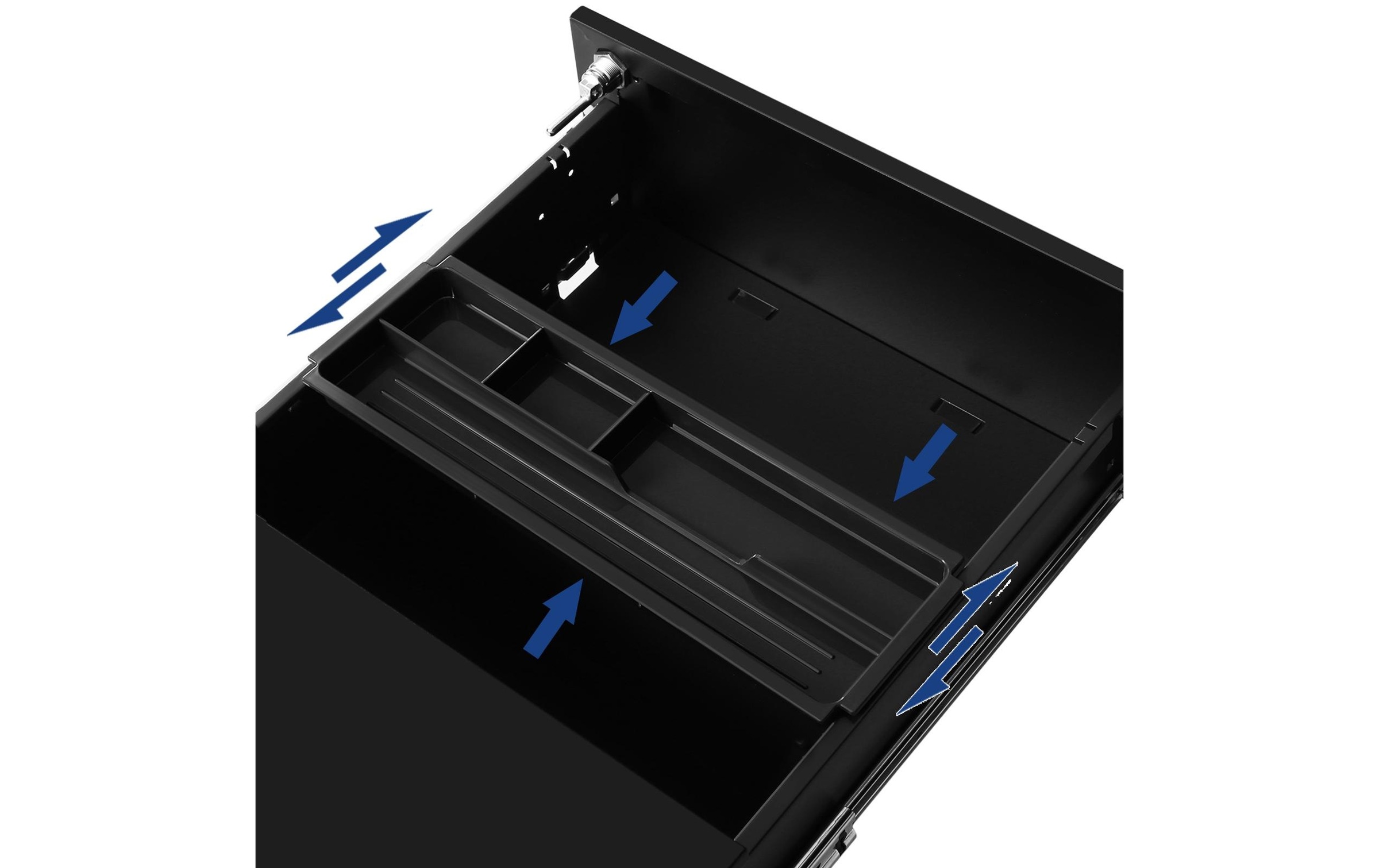 SONGMICS Rollcontainer »Schwarz«