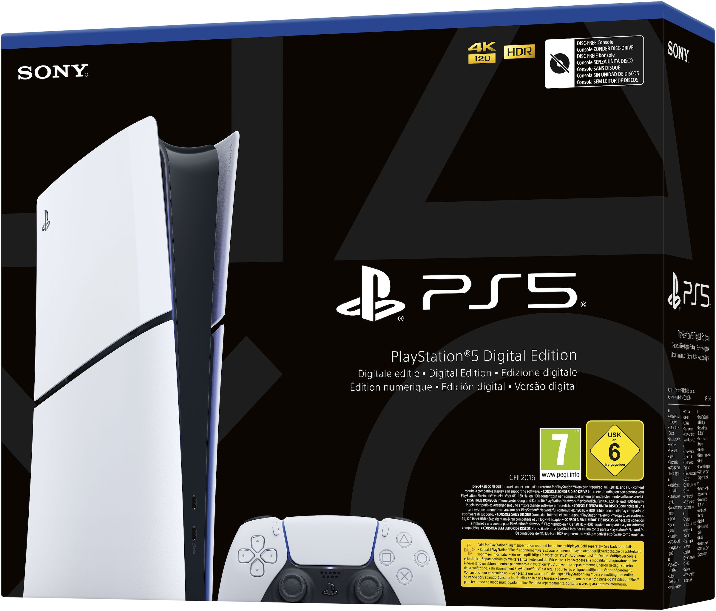 PlayStation 5 Spielekonsole »Digital Edition (Slim)«