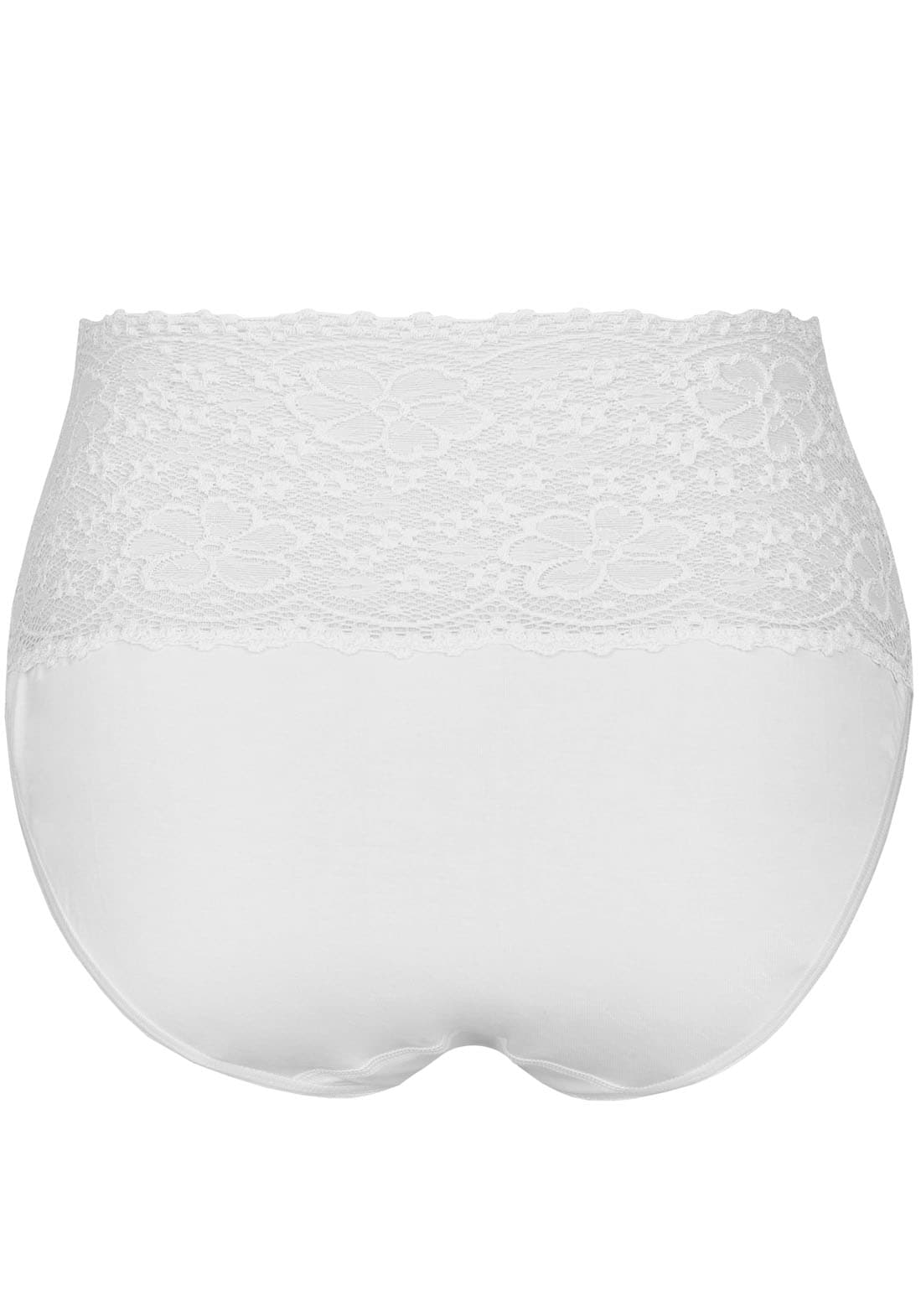 Nina Von C. Taillenslip »"Millefleurs"«, (2er Pack), eng, elastisch, bequem, feminin, breiter Bund mit Spitze, Viskosemix