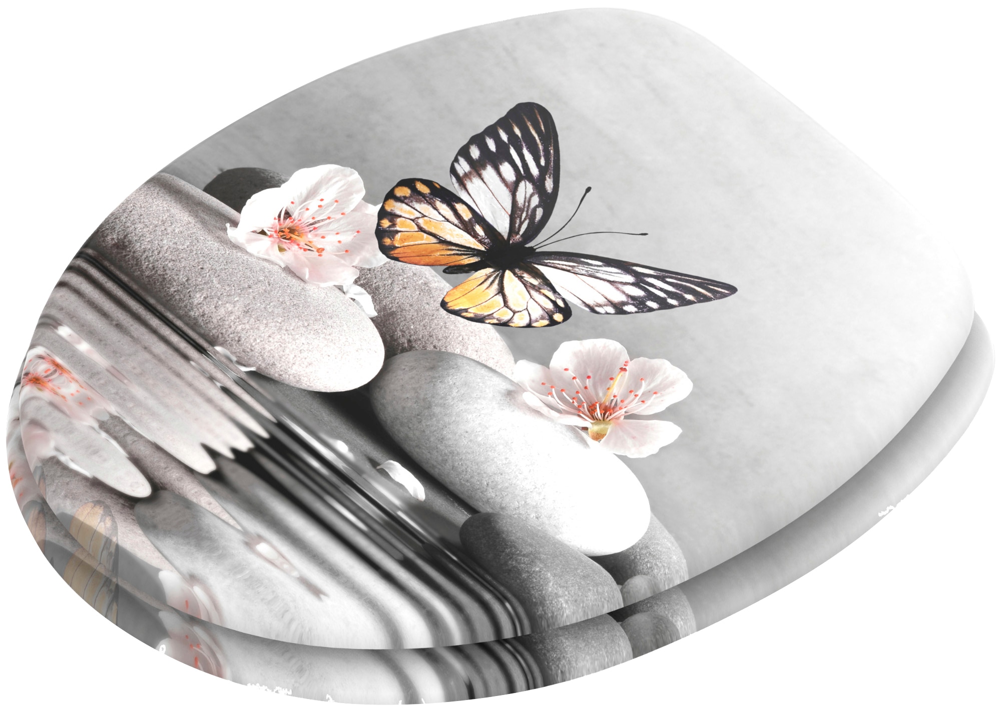 Sanilo WC-Sitz »Vanesa«, mit Absenkautomatik, BxL: 37,7 x 42,0 - 47,0 cm