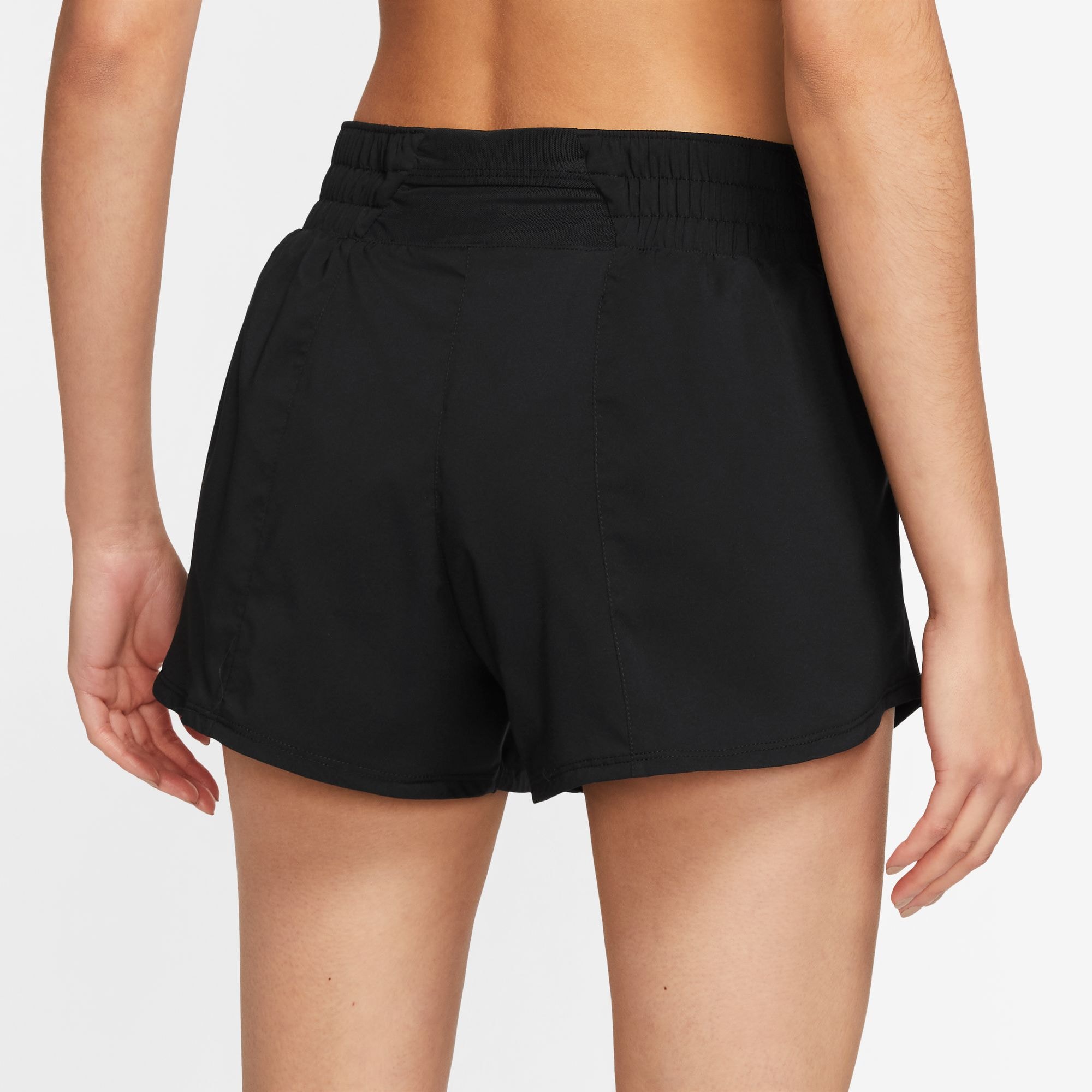 Nike Laufshorts »DRI-FIT ONE SWOOSH WOMEN'S MID-RISE RUNNING SHORTS«