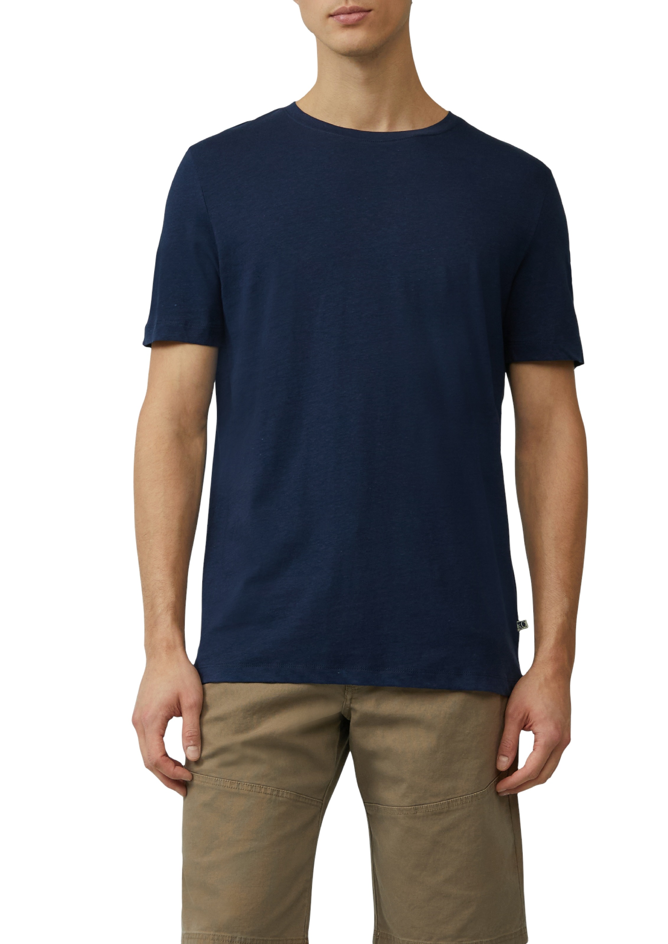 s.Oliver T-Shirt mit Leinenanteil