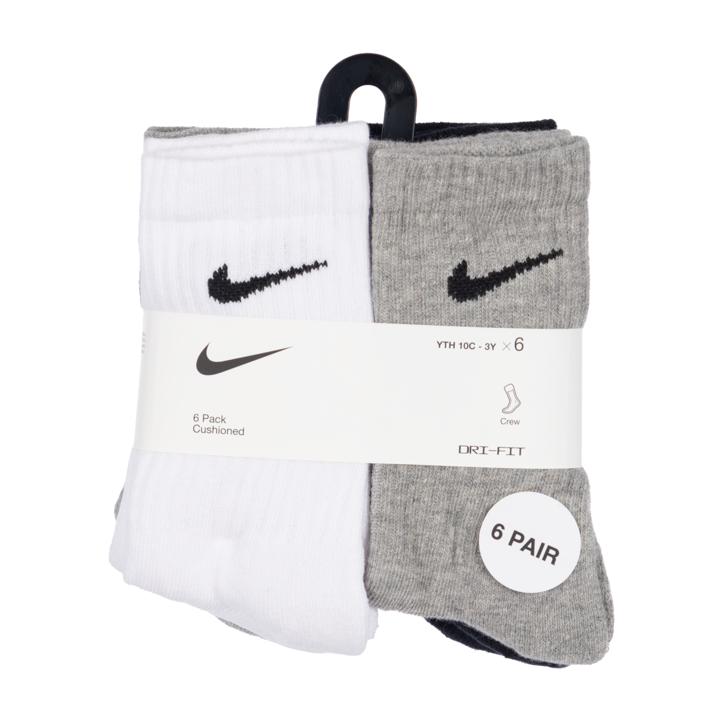 Nike Sportswear Sportsocken »NIKE DF PERF BASIC CREW«, (6 Paar), für Kinder